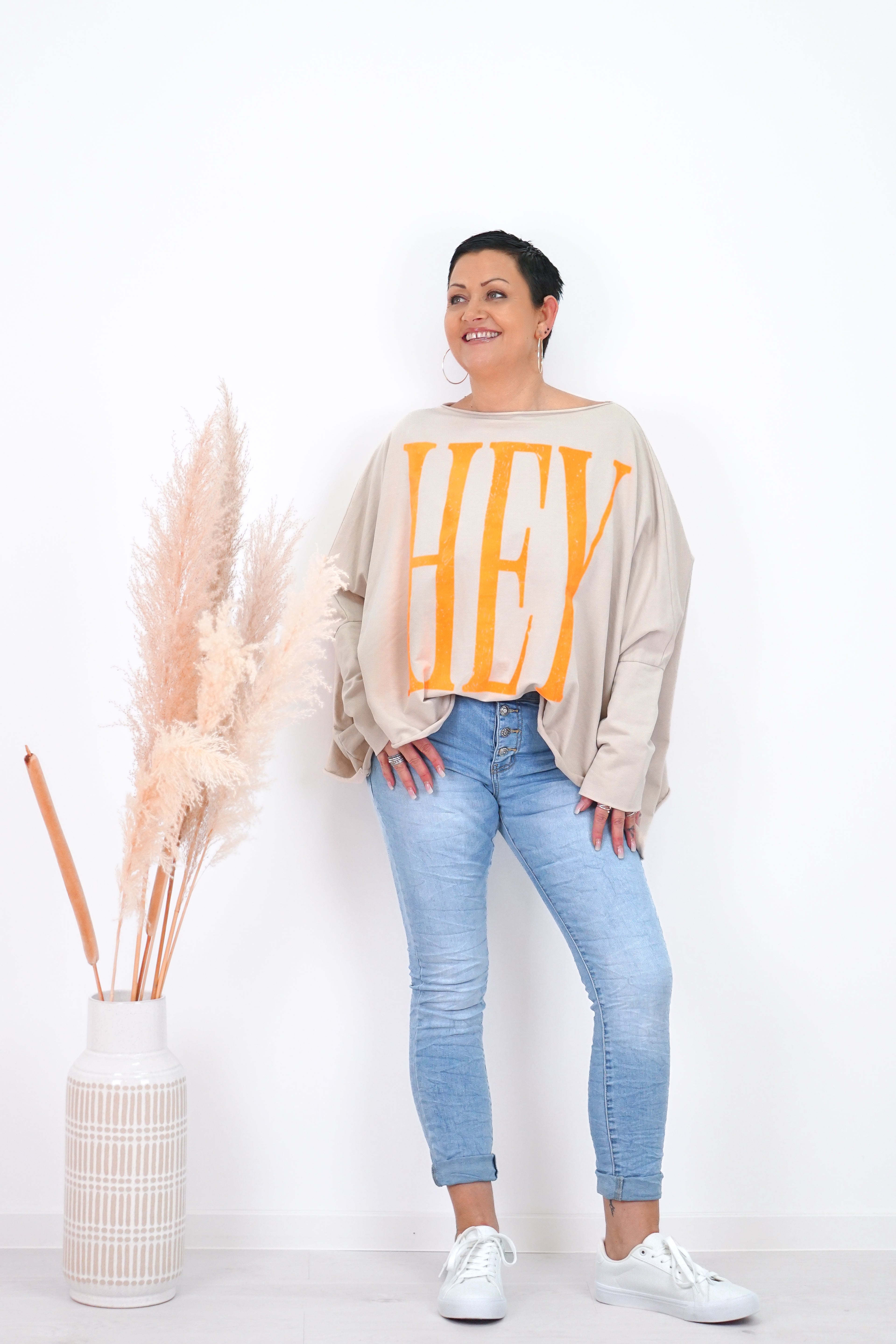 Jewelly Jeans in heller Waschung