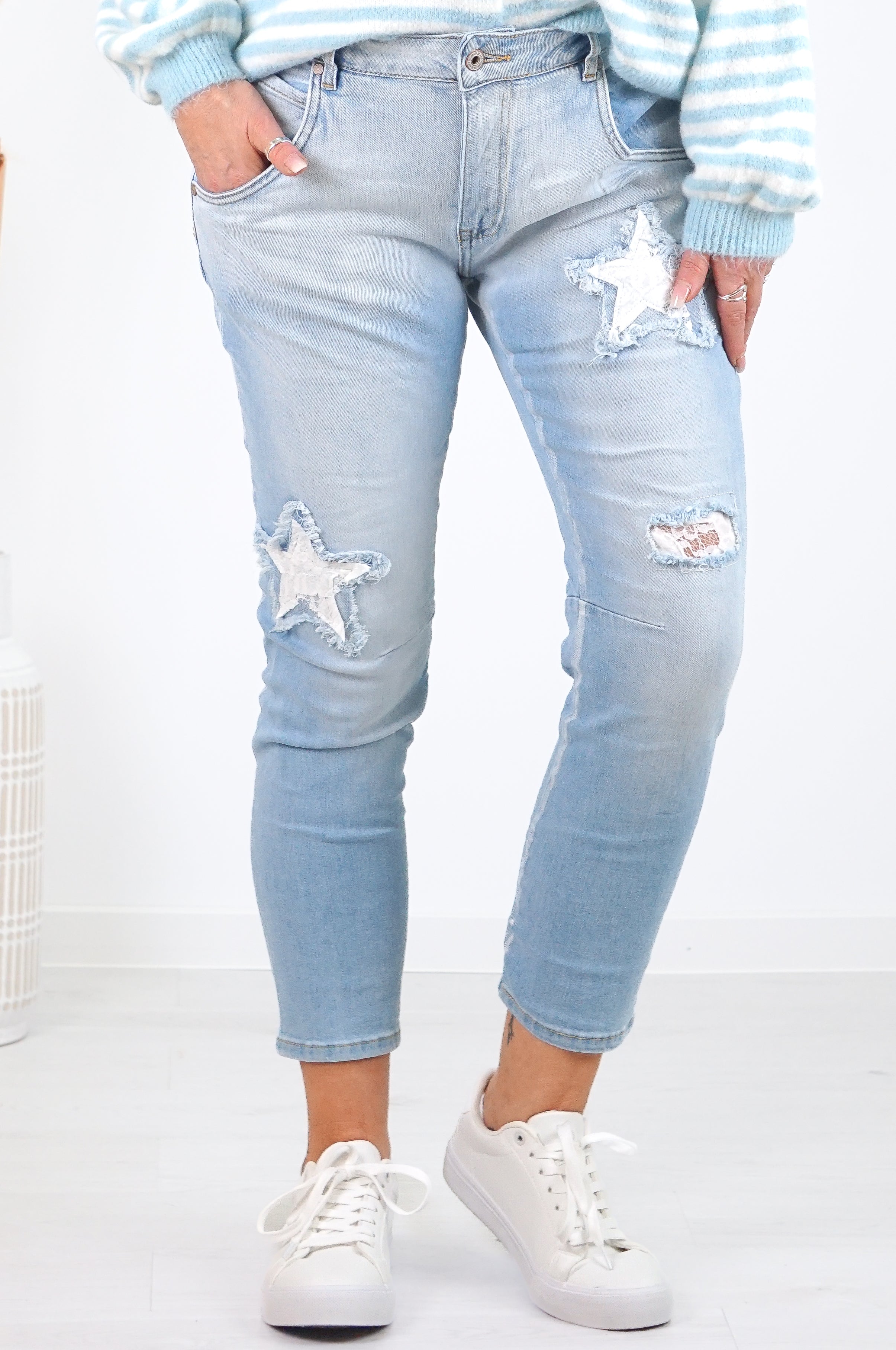 Sexy Woman Jeans "stars"