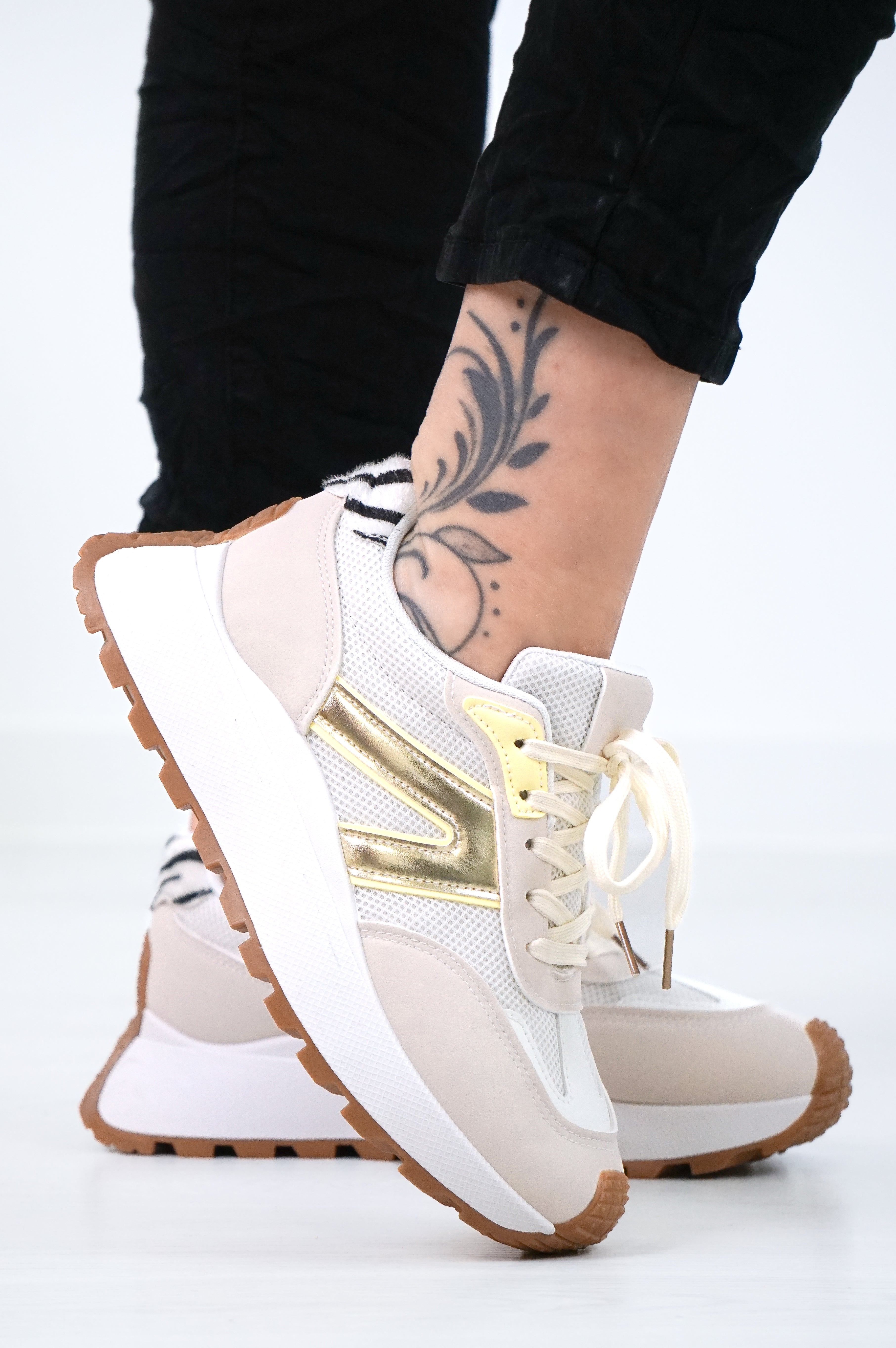 Sneaker "sporty Zebra"