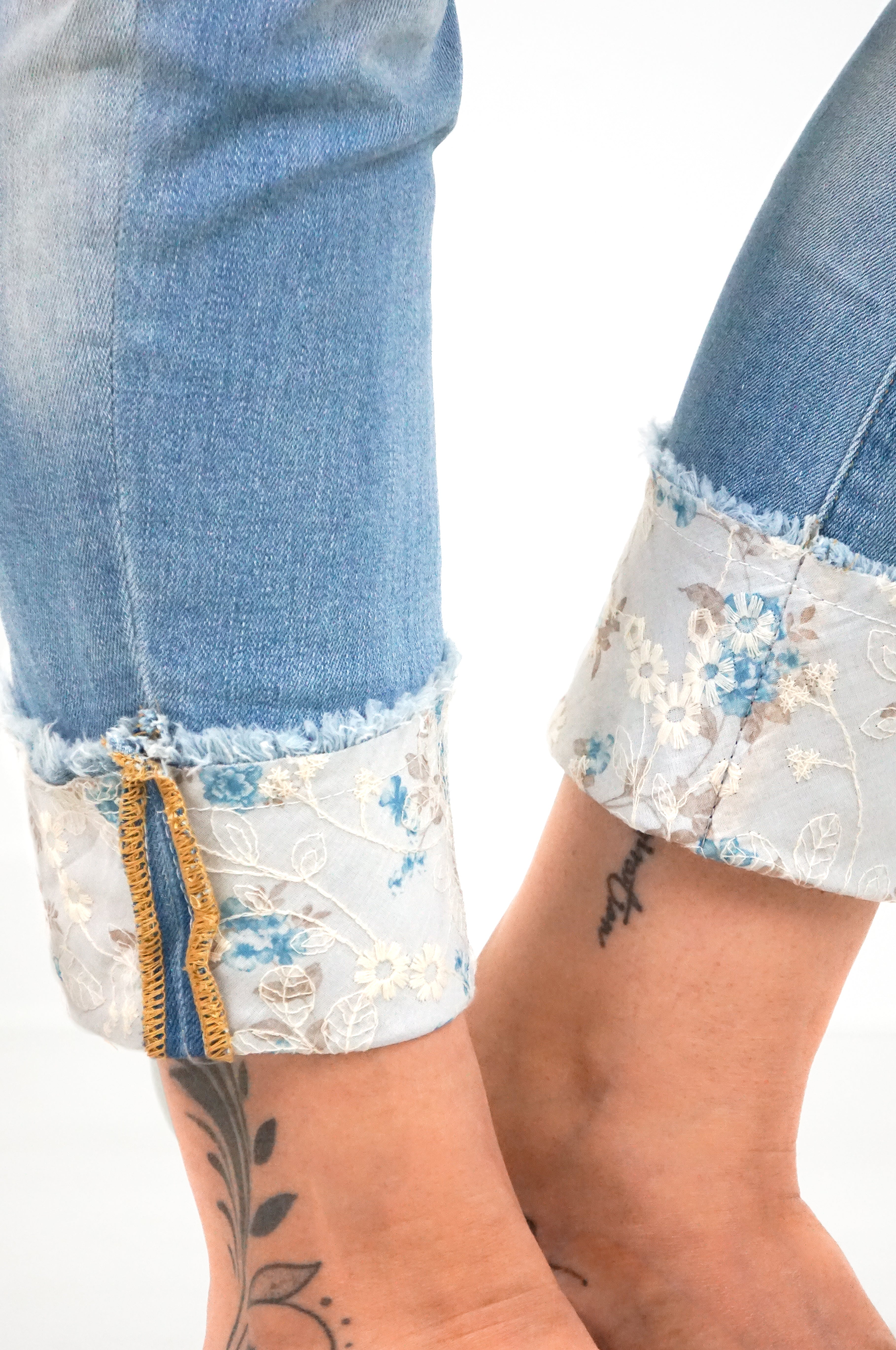 Sexy Woman Jeans "FLOWER"