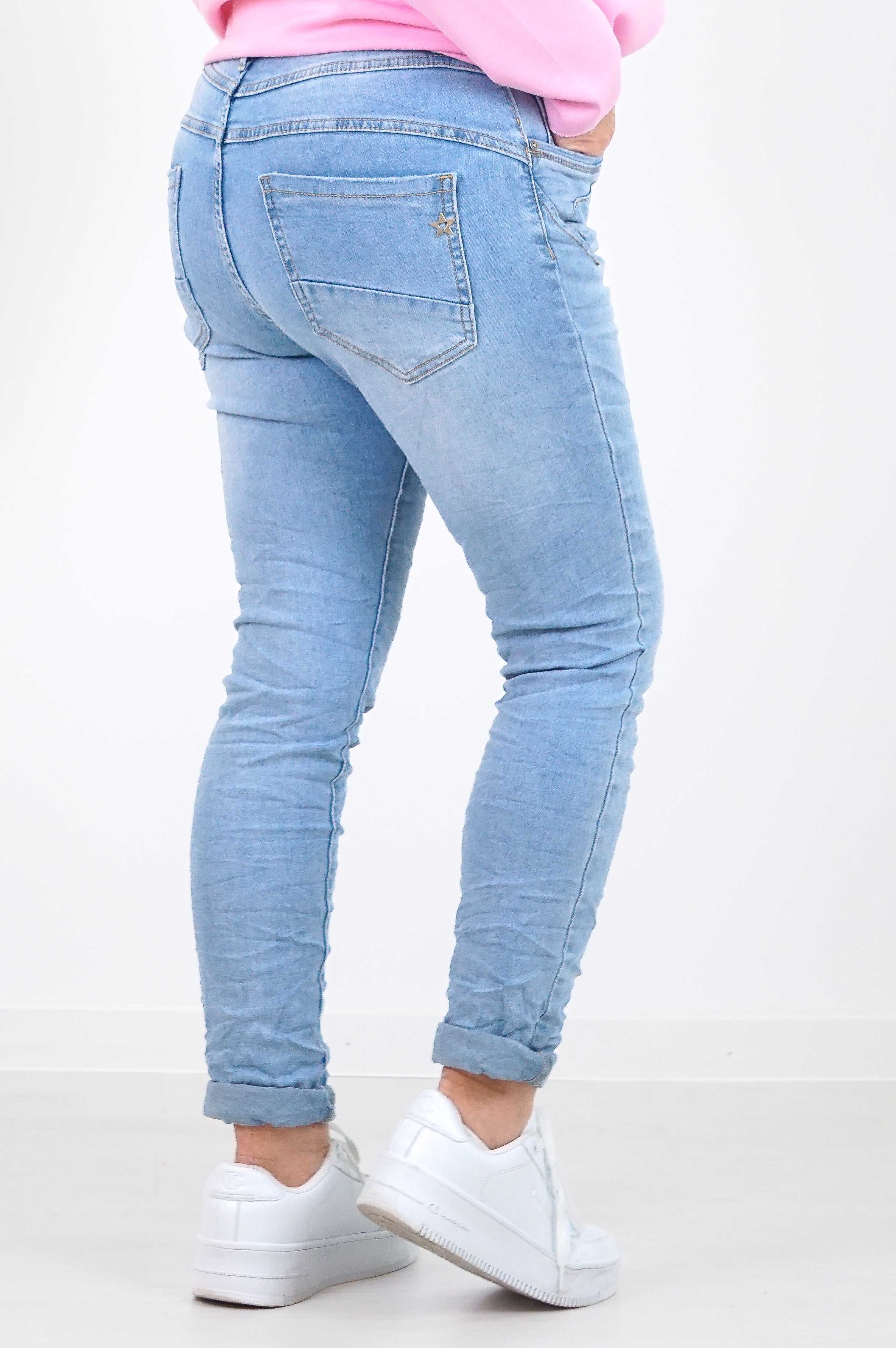 Jewelly Jeans in heller Waschung