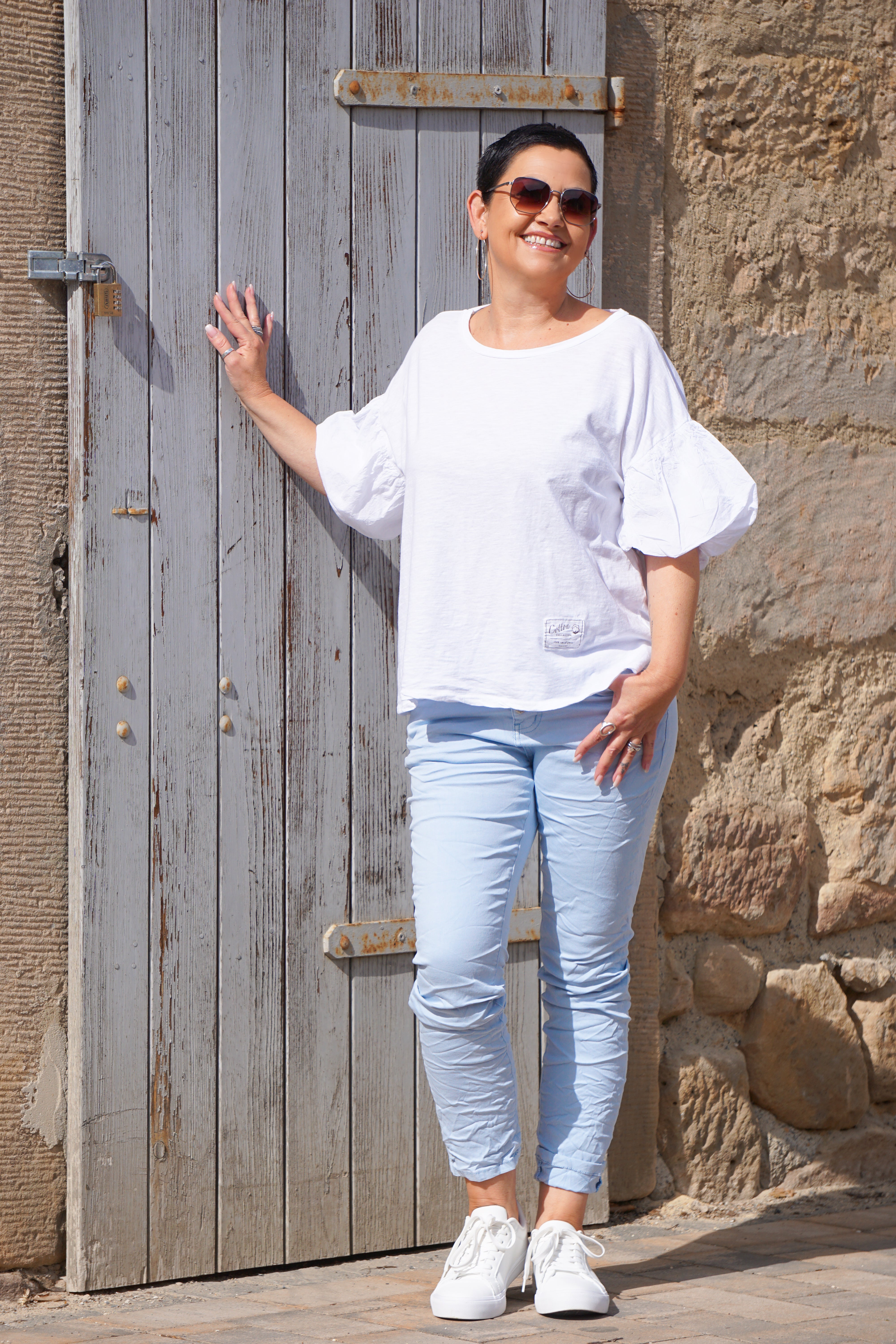 Karostar Jeans, hellblau