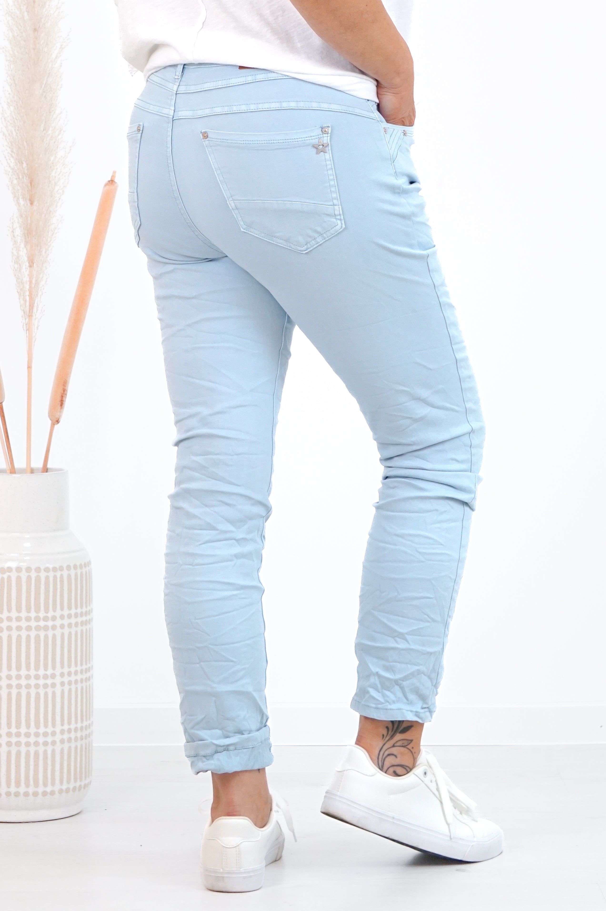 Karostar Jeans, hellblau