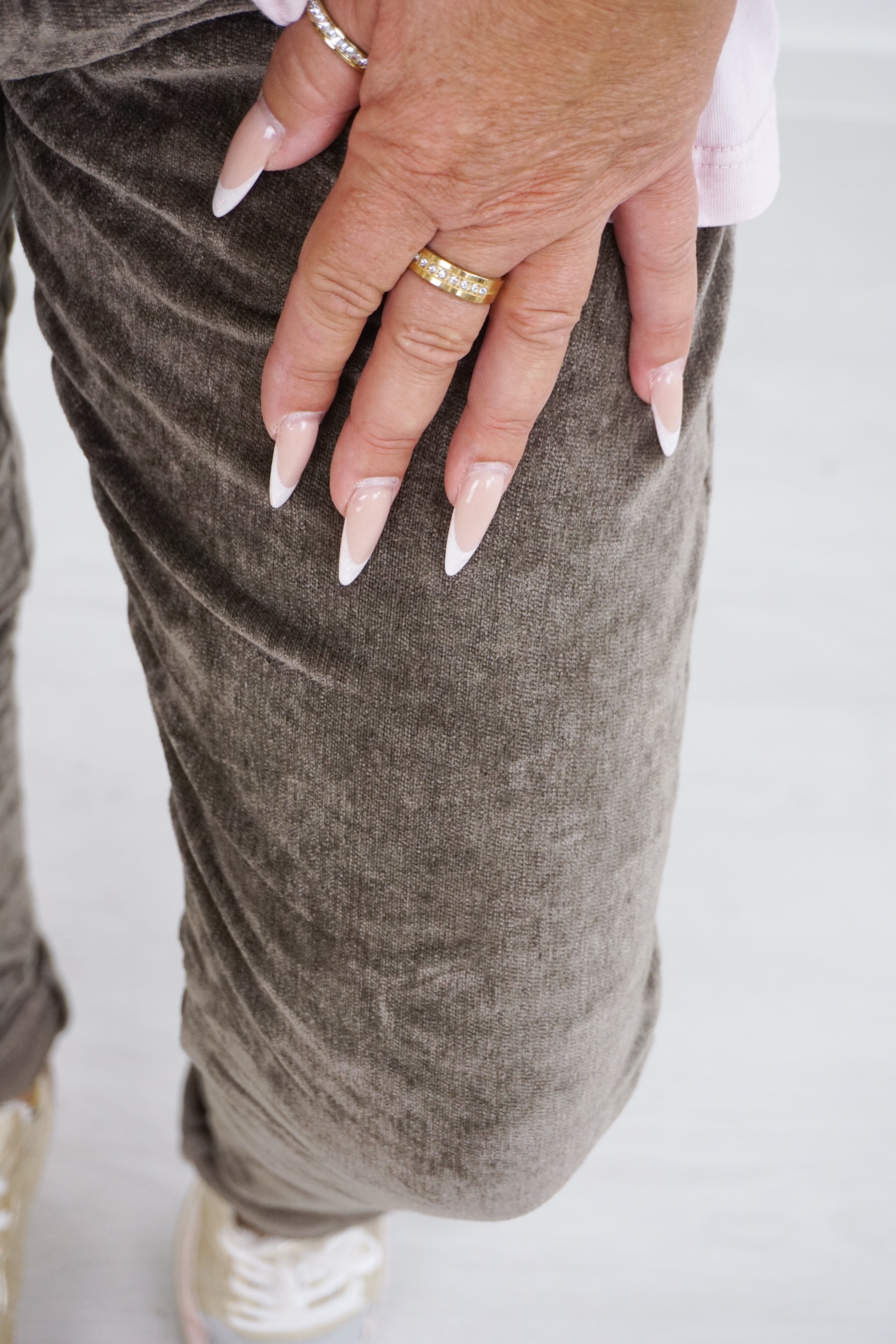 Cord Jogpant, Taupe