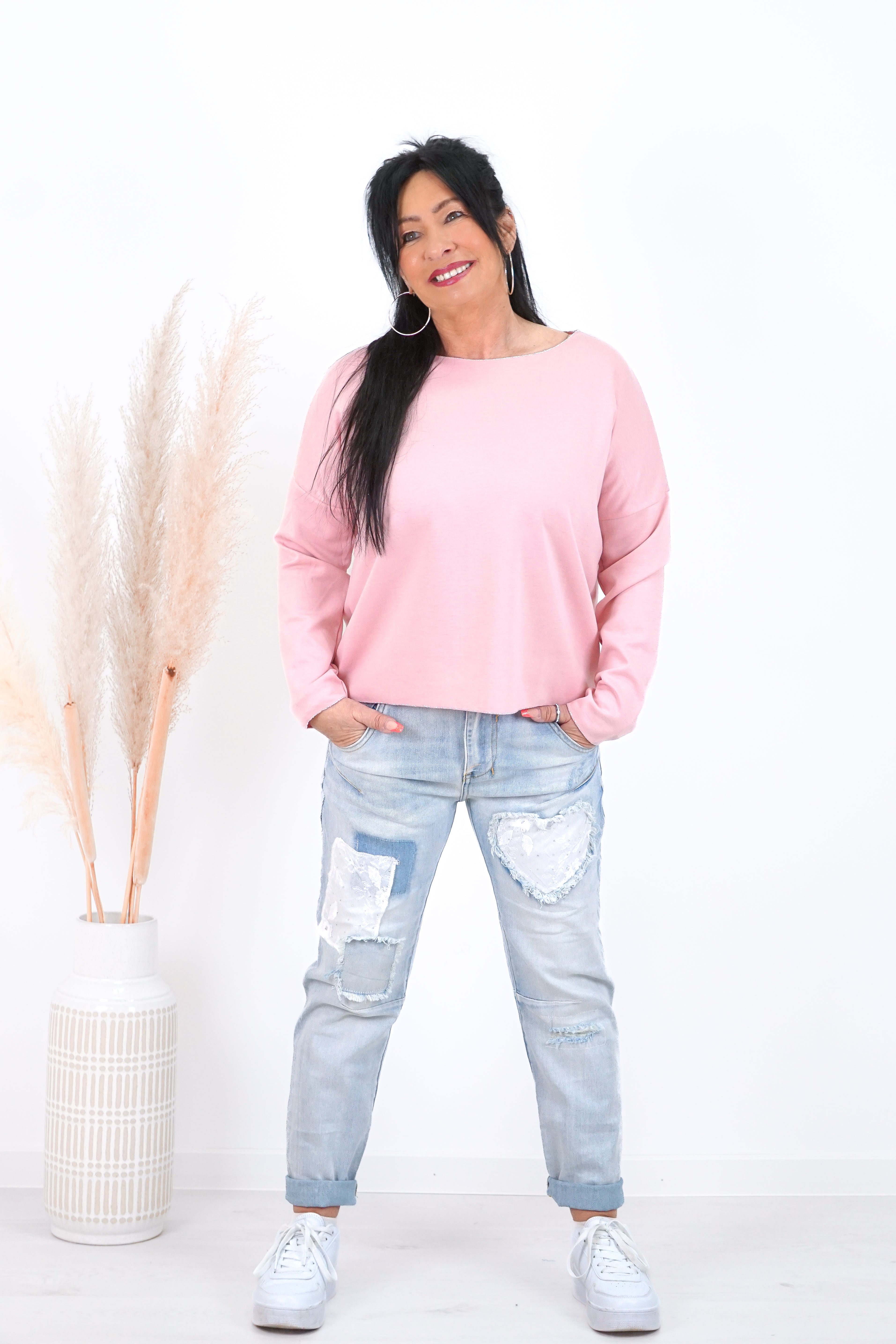 Langarmshirt „Favorit“, rose