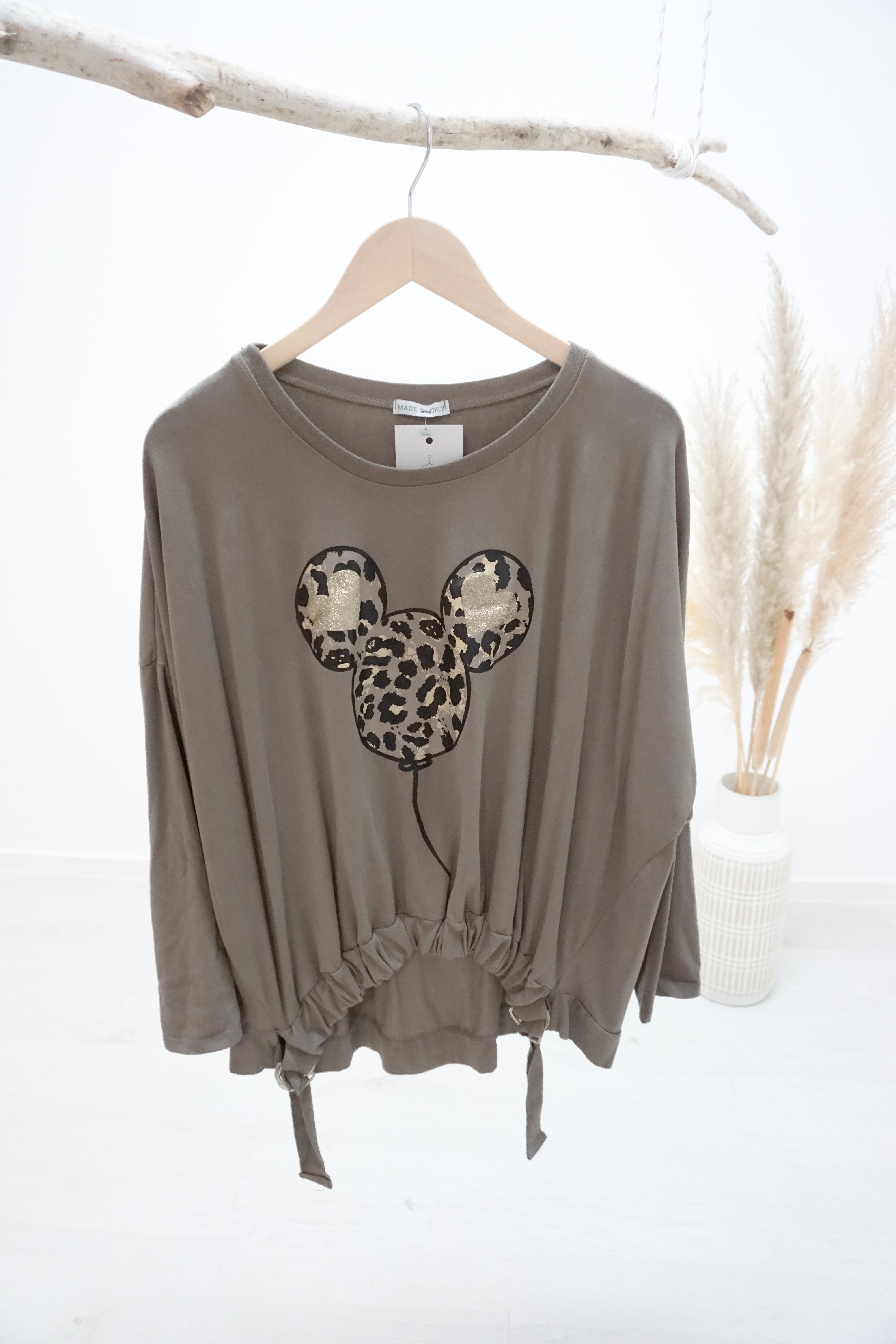 Sweatshirt mit Micky Print