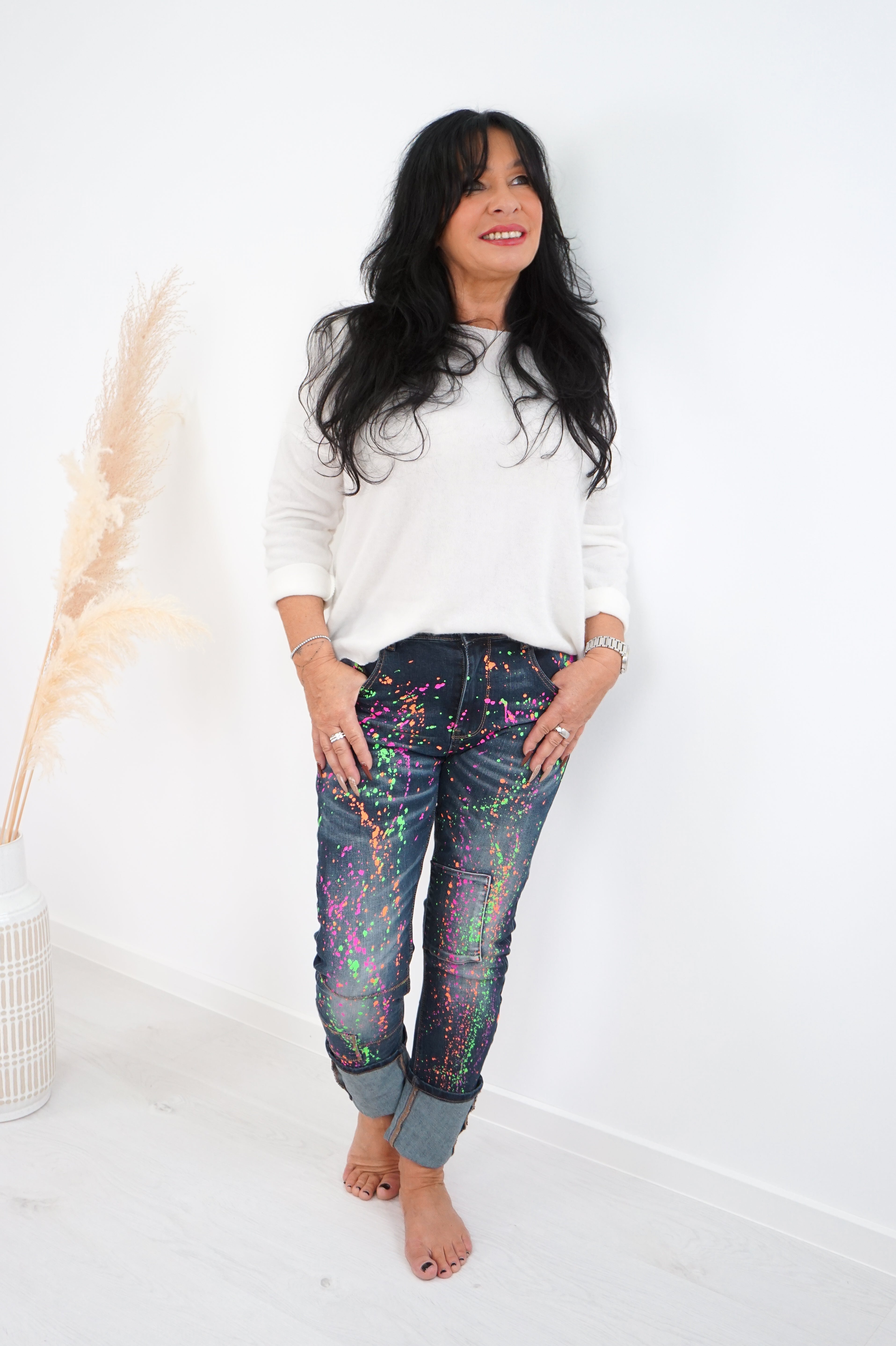 Sexy Woman Jeans „splash“