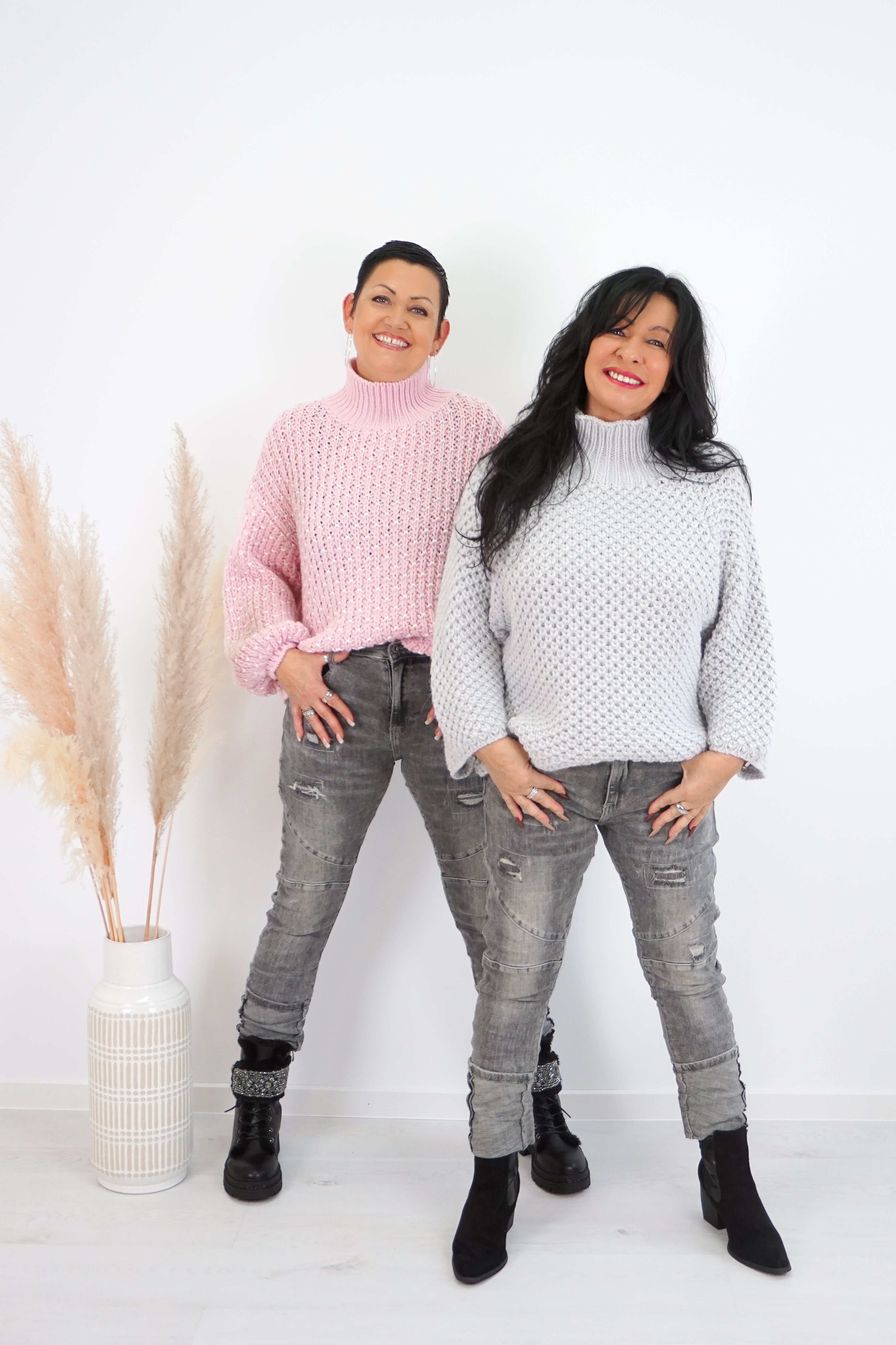 Sexy Woman Jeans im used Look