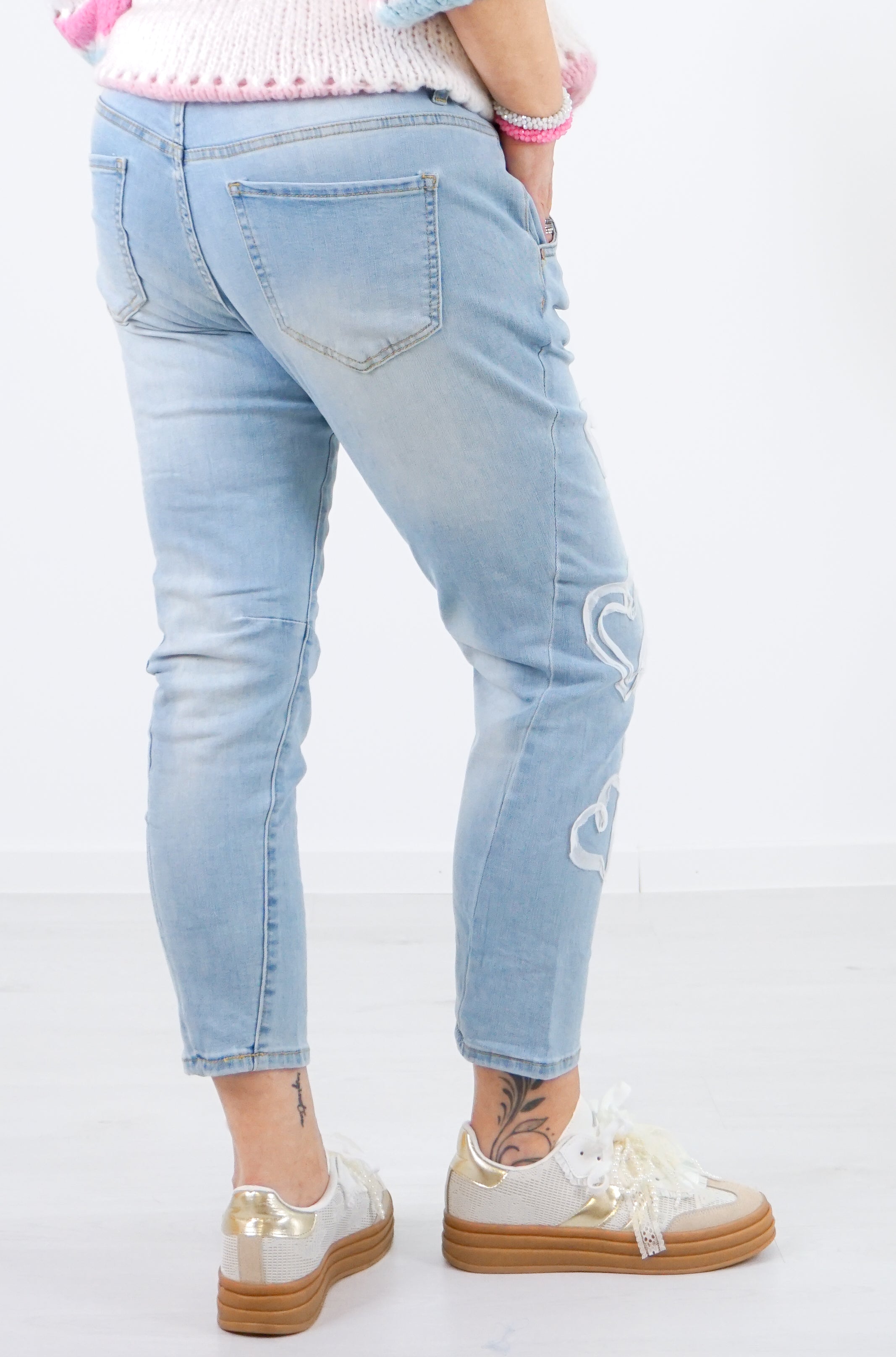 Sexy Woman Jeans “hearts“