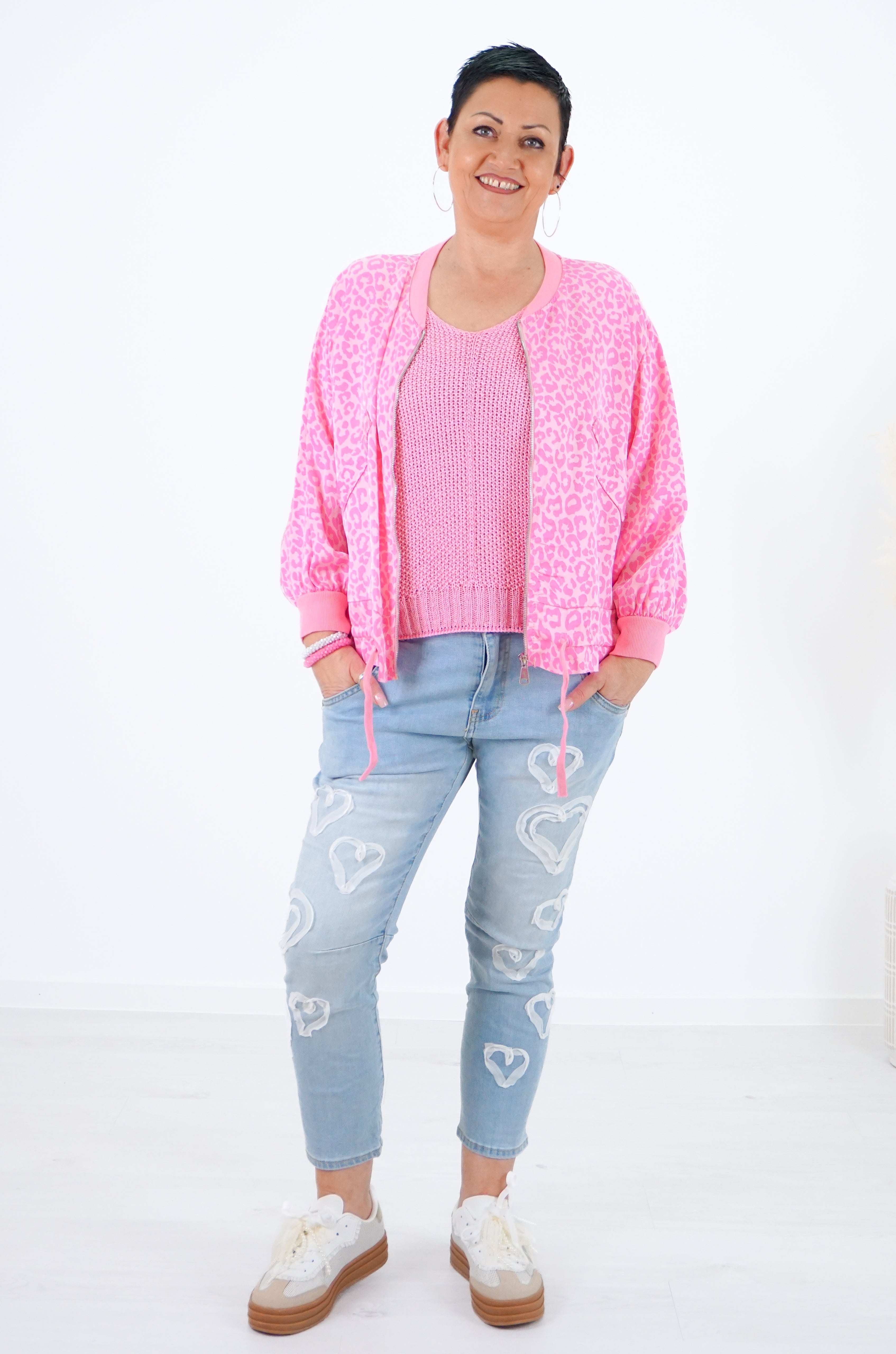 Leichte Seiden-Blousonjacke "Leo"