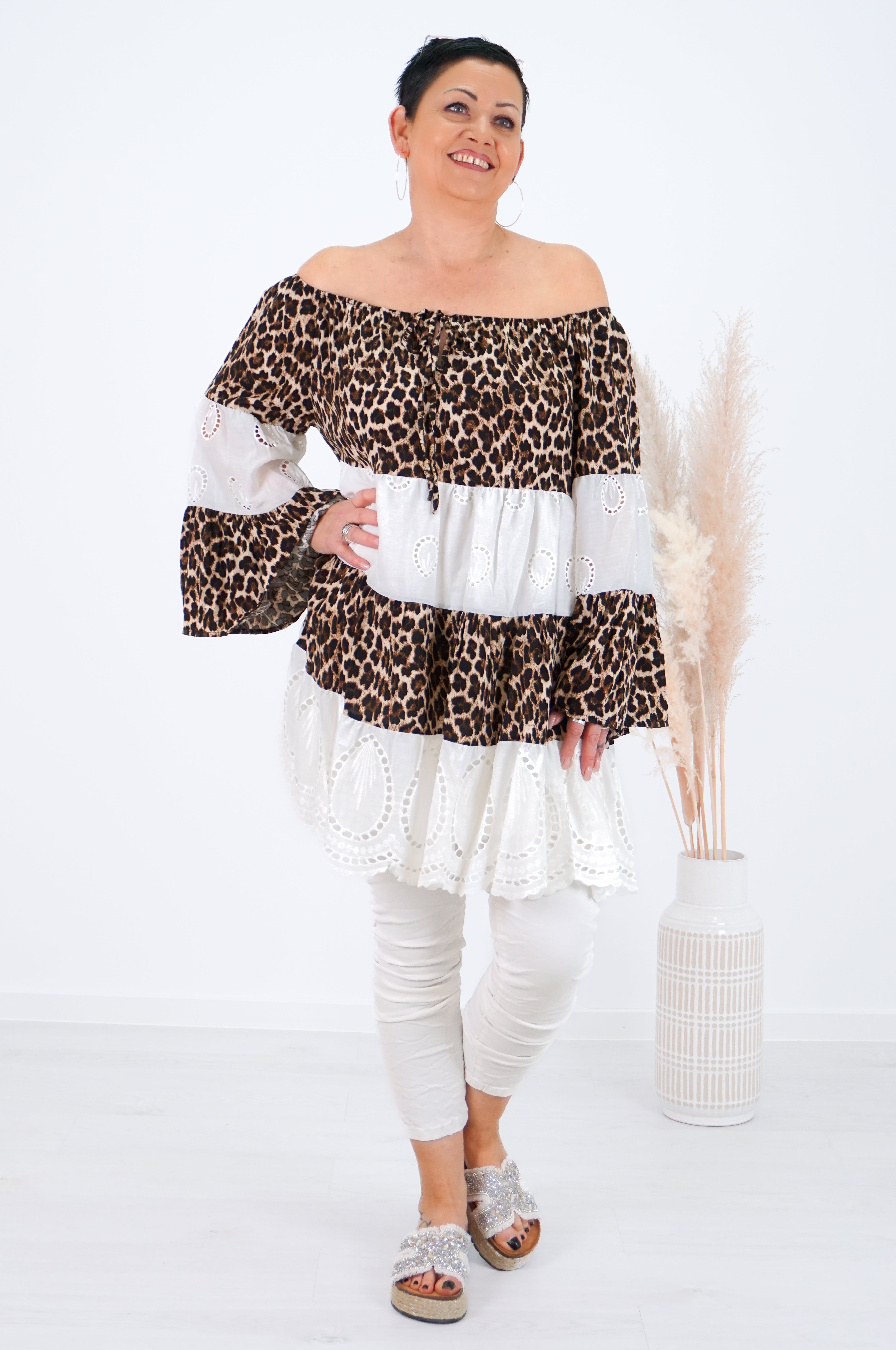 Tunika im Stufenlook "Leo"