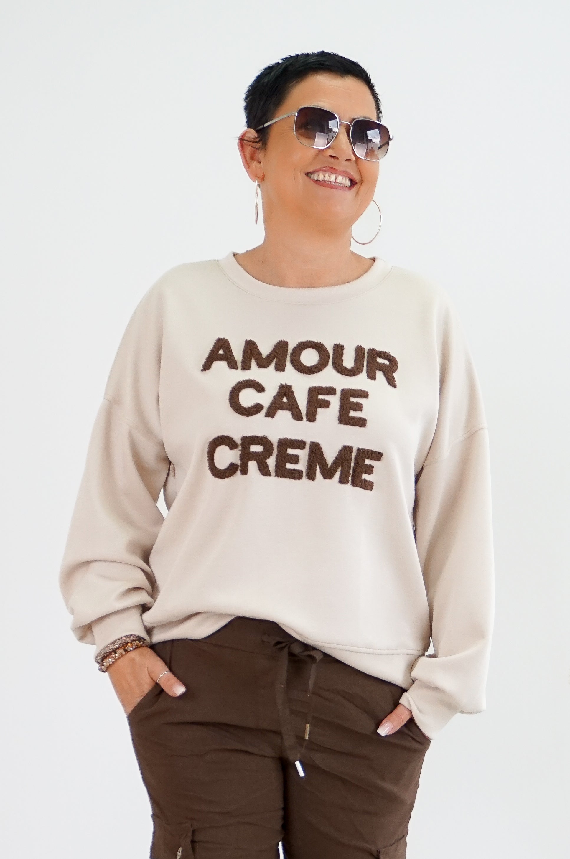 Sweatshirt "CAFE"