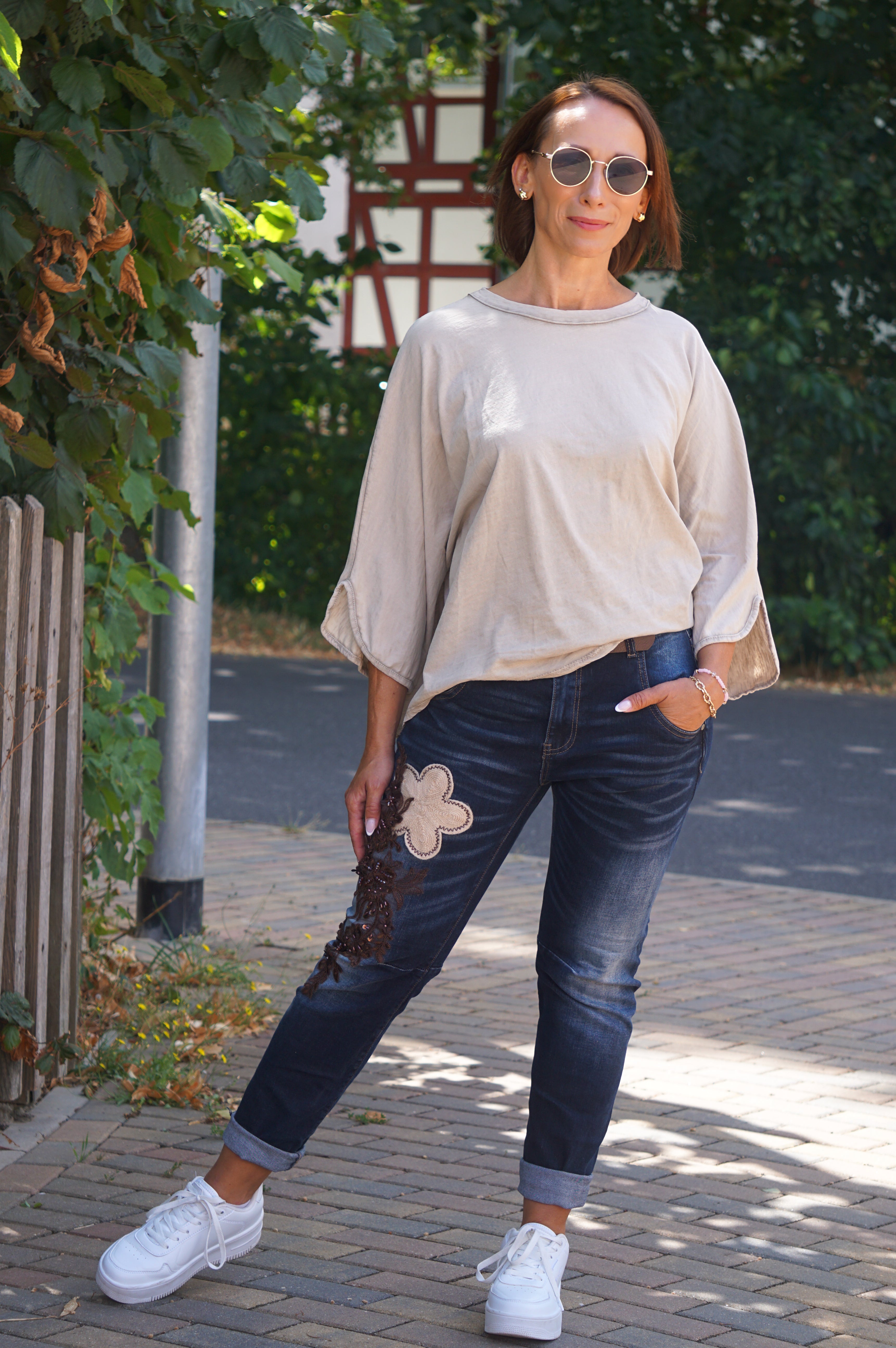 Sexy Woman Jeans „Chocolate Bloom“