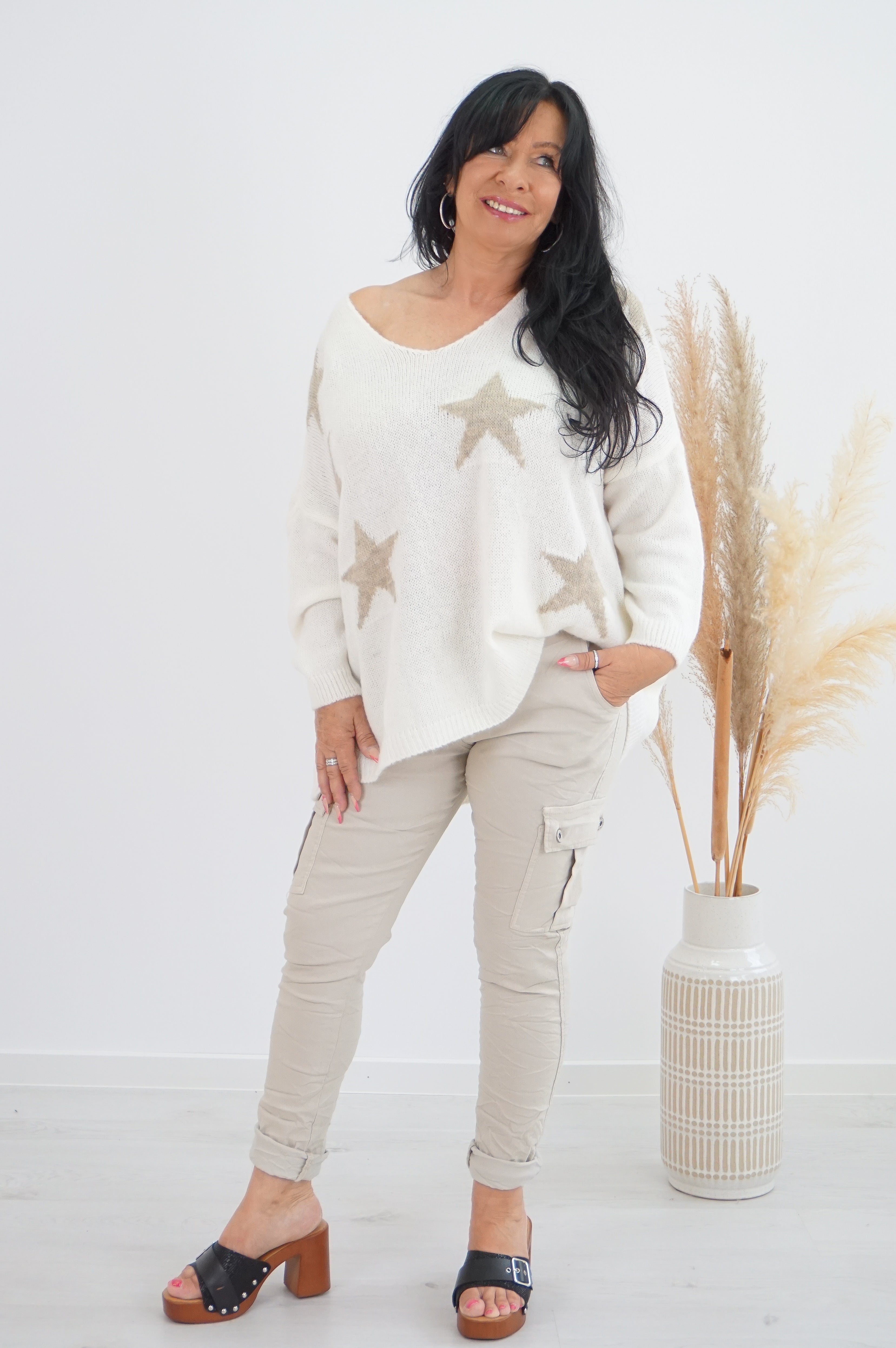 Zweite Wahl - Cargo Jogpant, beige - Kein Umtausch