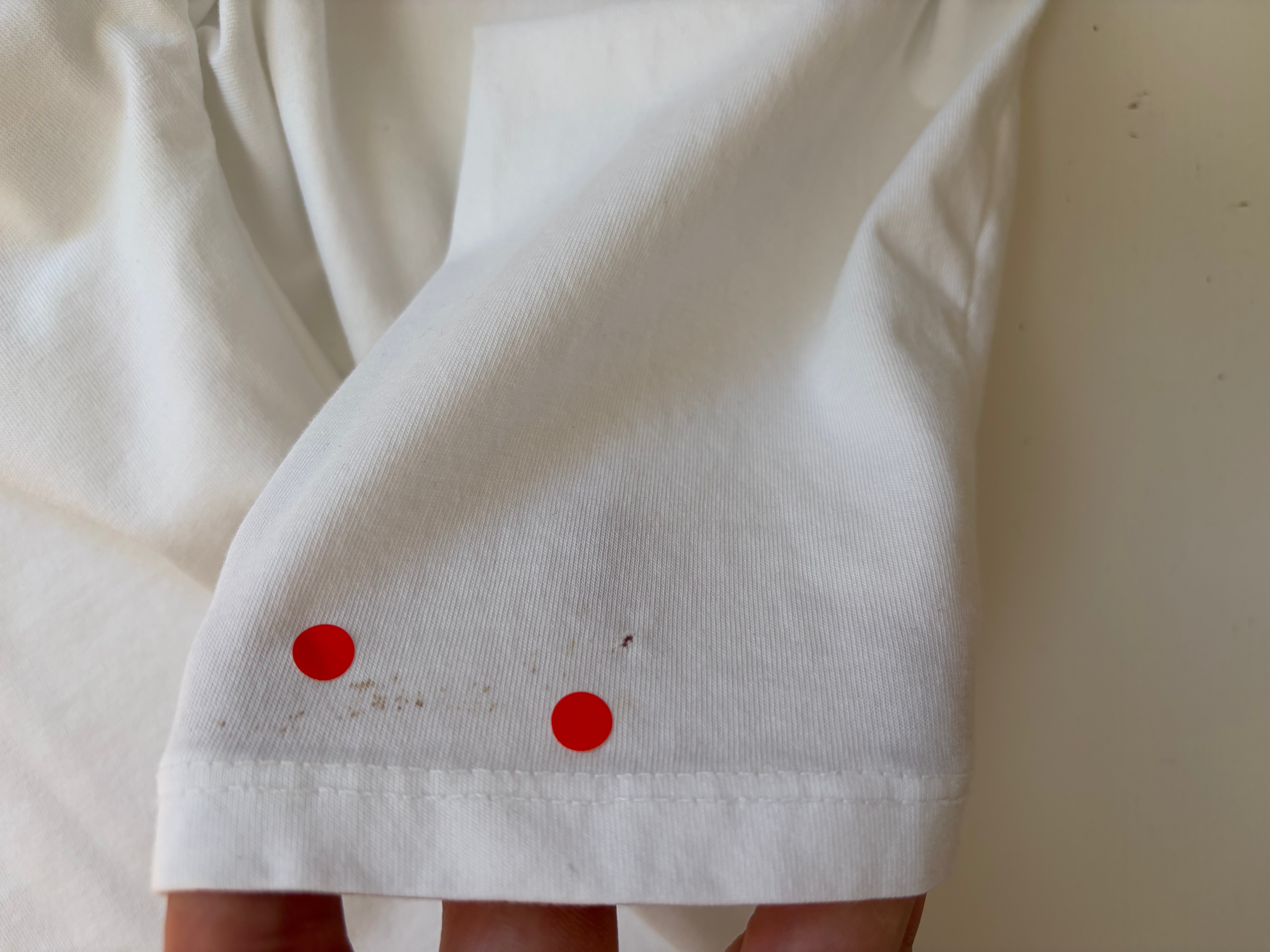 Zweite Wahl - Langarmshirt „YEAH“, weiß - Kein Umtausch