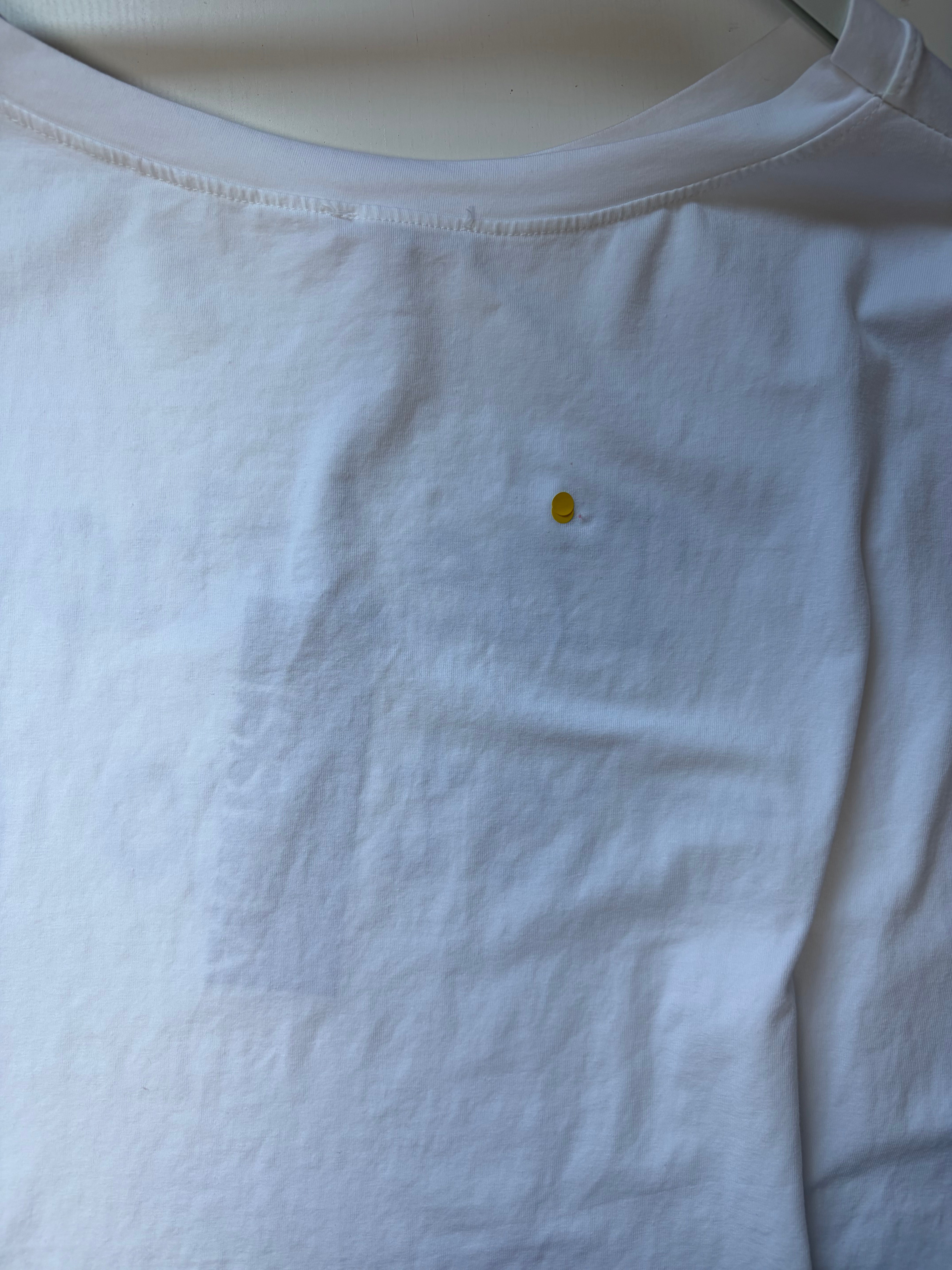 Zweite Wahl - Oversize Shirt „the show must go on“, weiß - Kein Umtausch