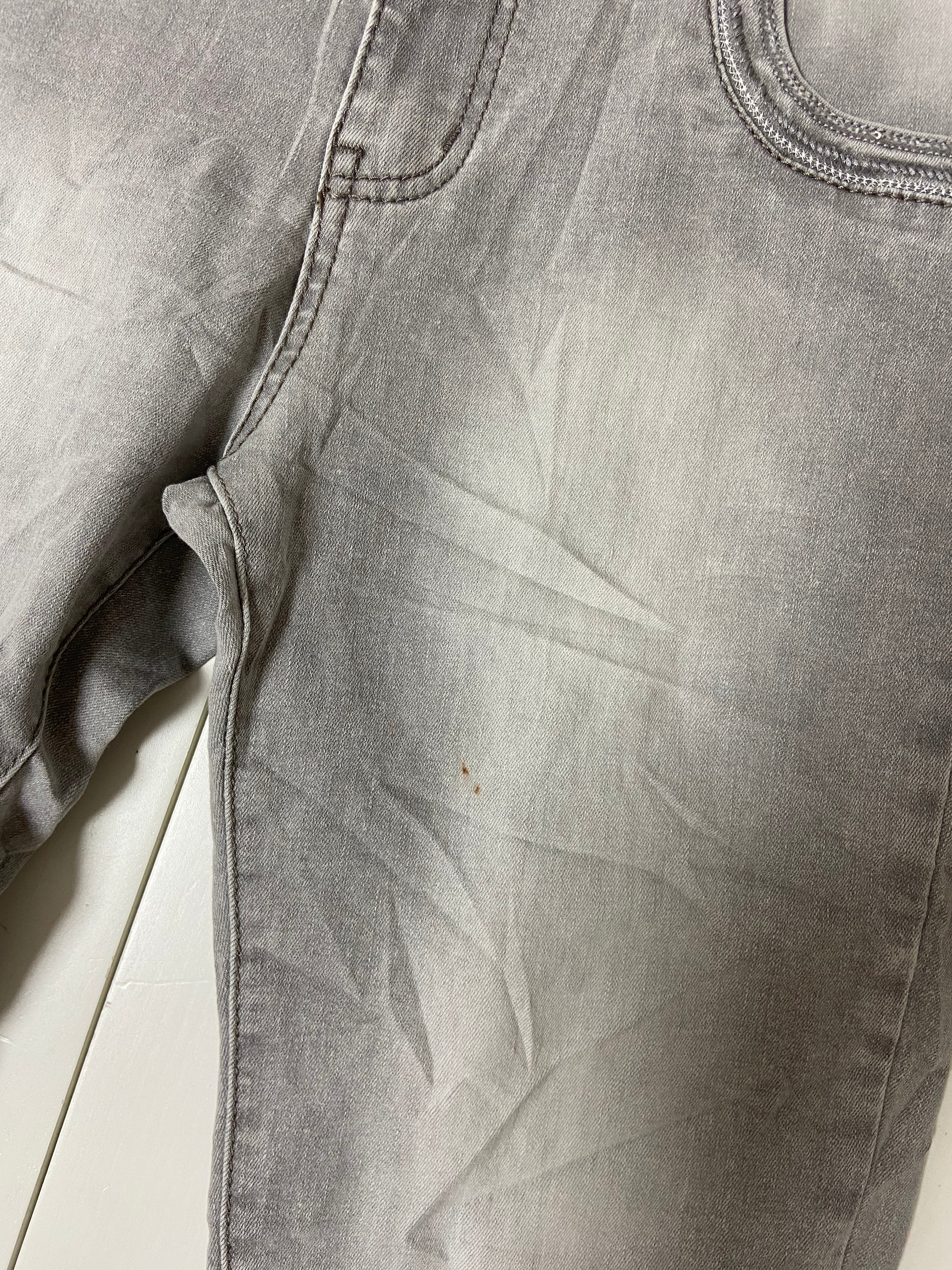 Zweite Wahl - 3/4 Jeans 210522 in grau - Vom Umtausch ausgeschlossen