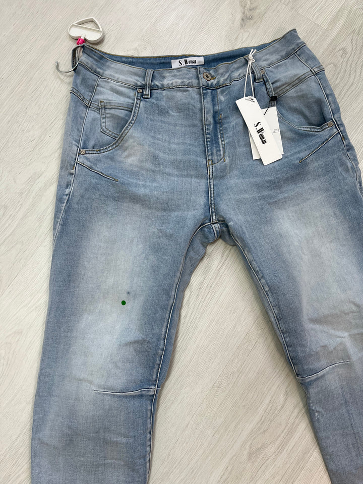 Zweite Wahl - Sexy Woman Jeans in heller Waschung - kein Umtausch