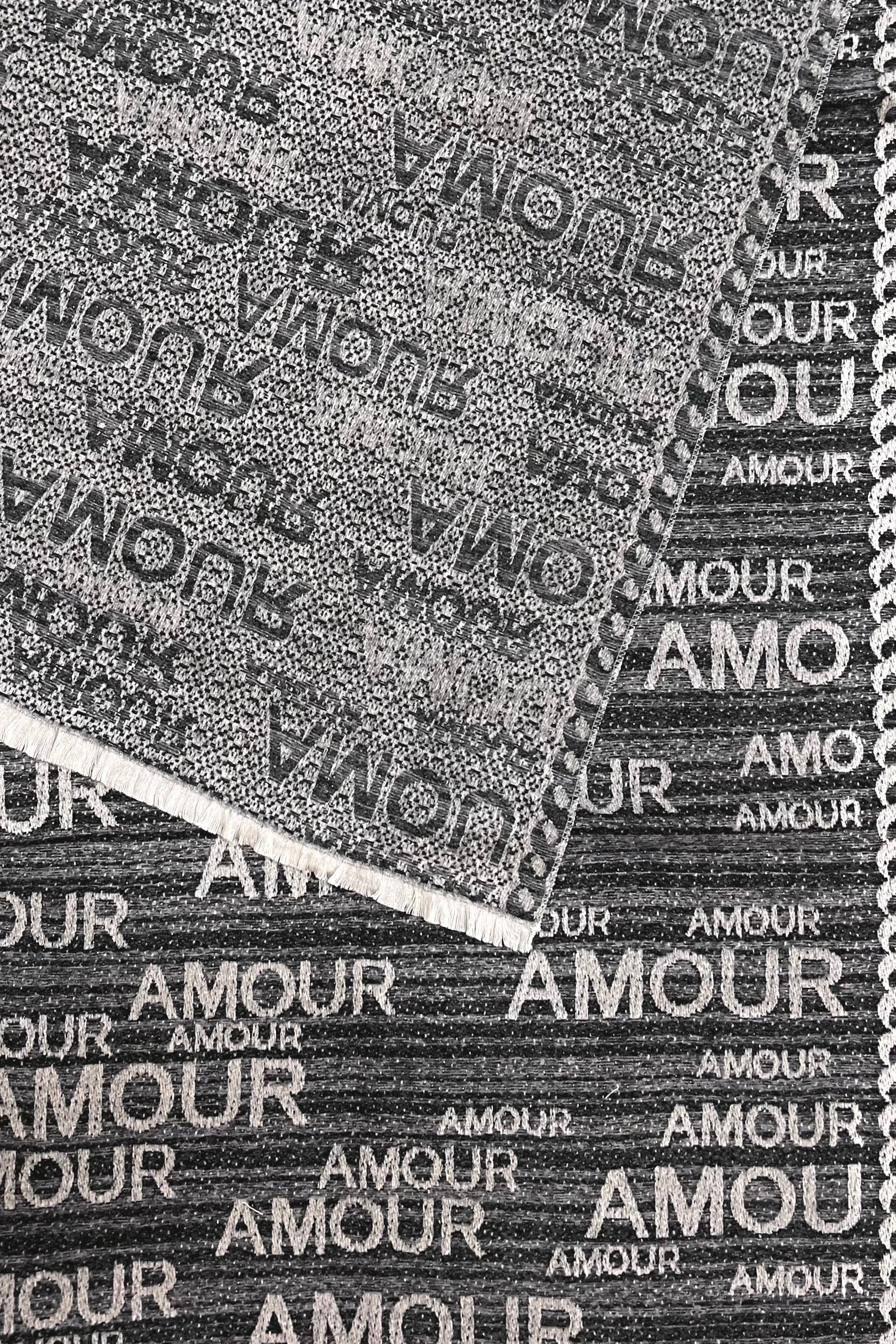Dicker Schal "amour"