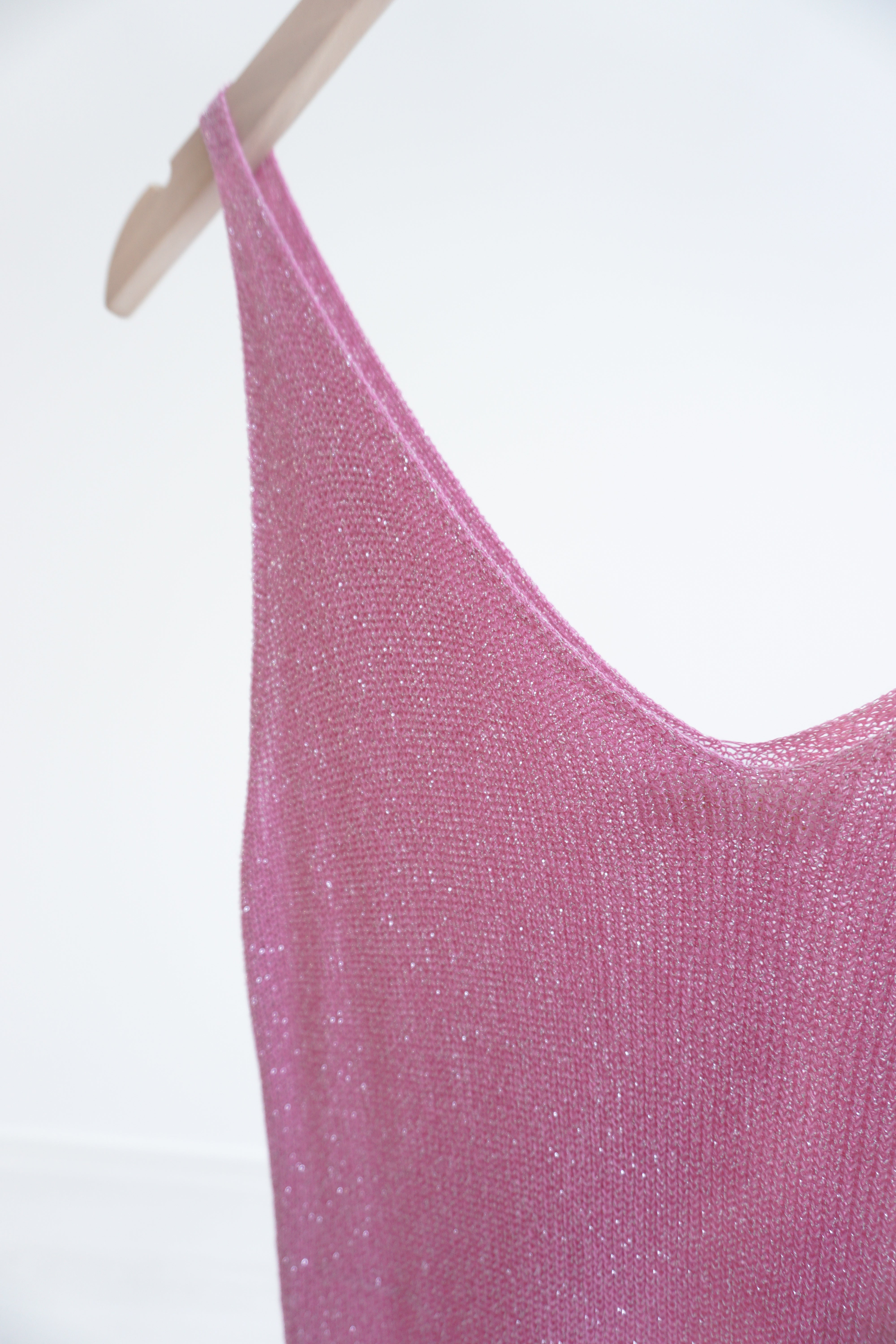 Top "sparkle", candy pink