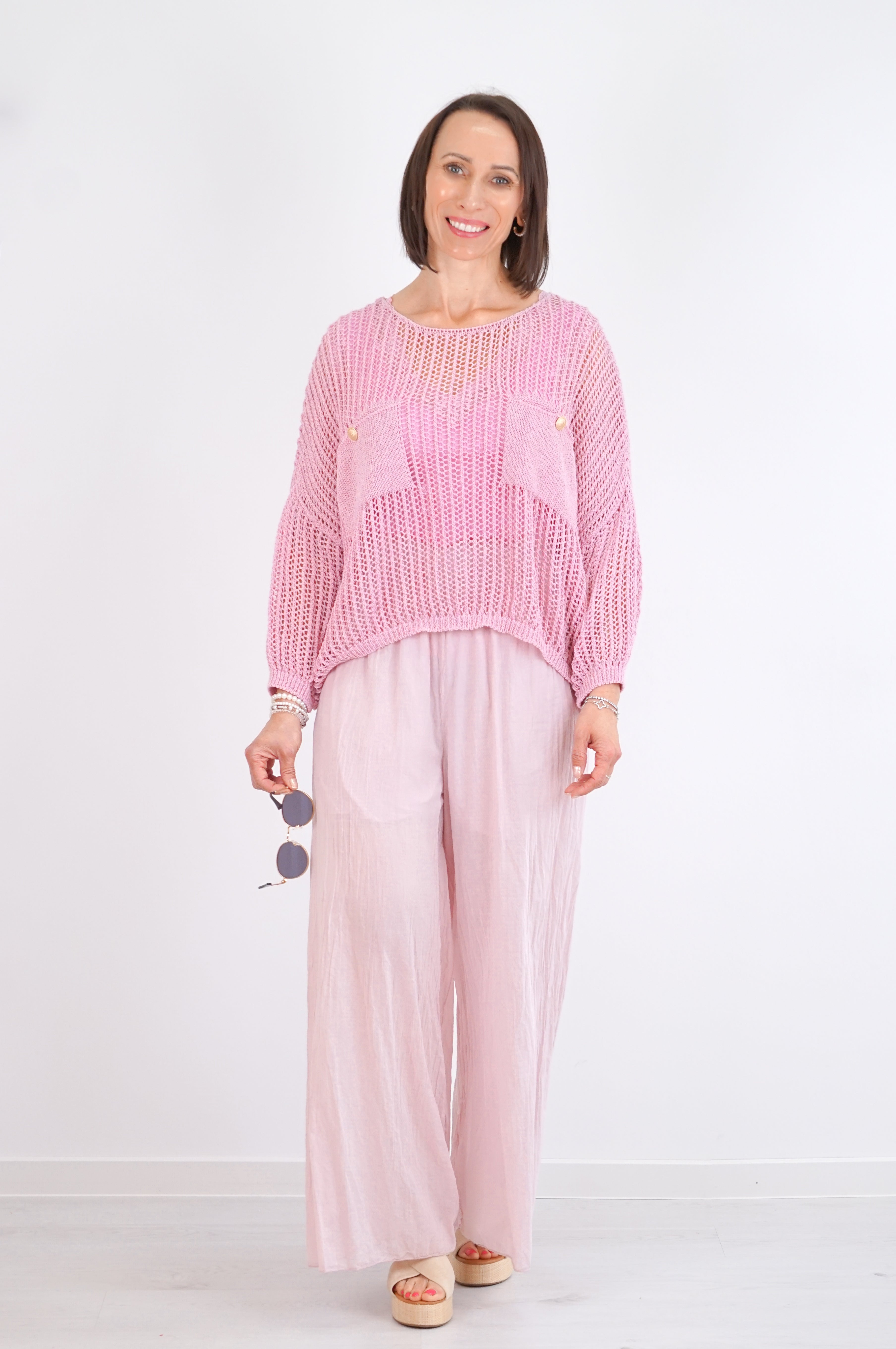 Leichte Sommerhose "rose"