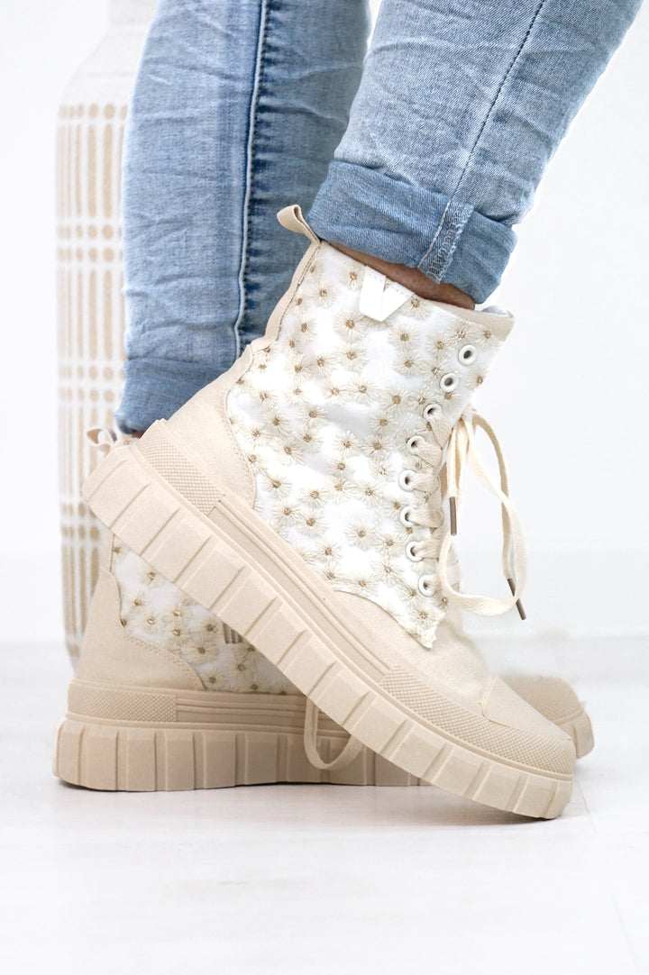 Hoher Sneaker "Daisy"