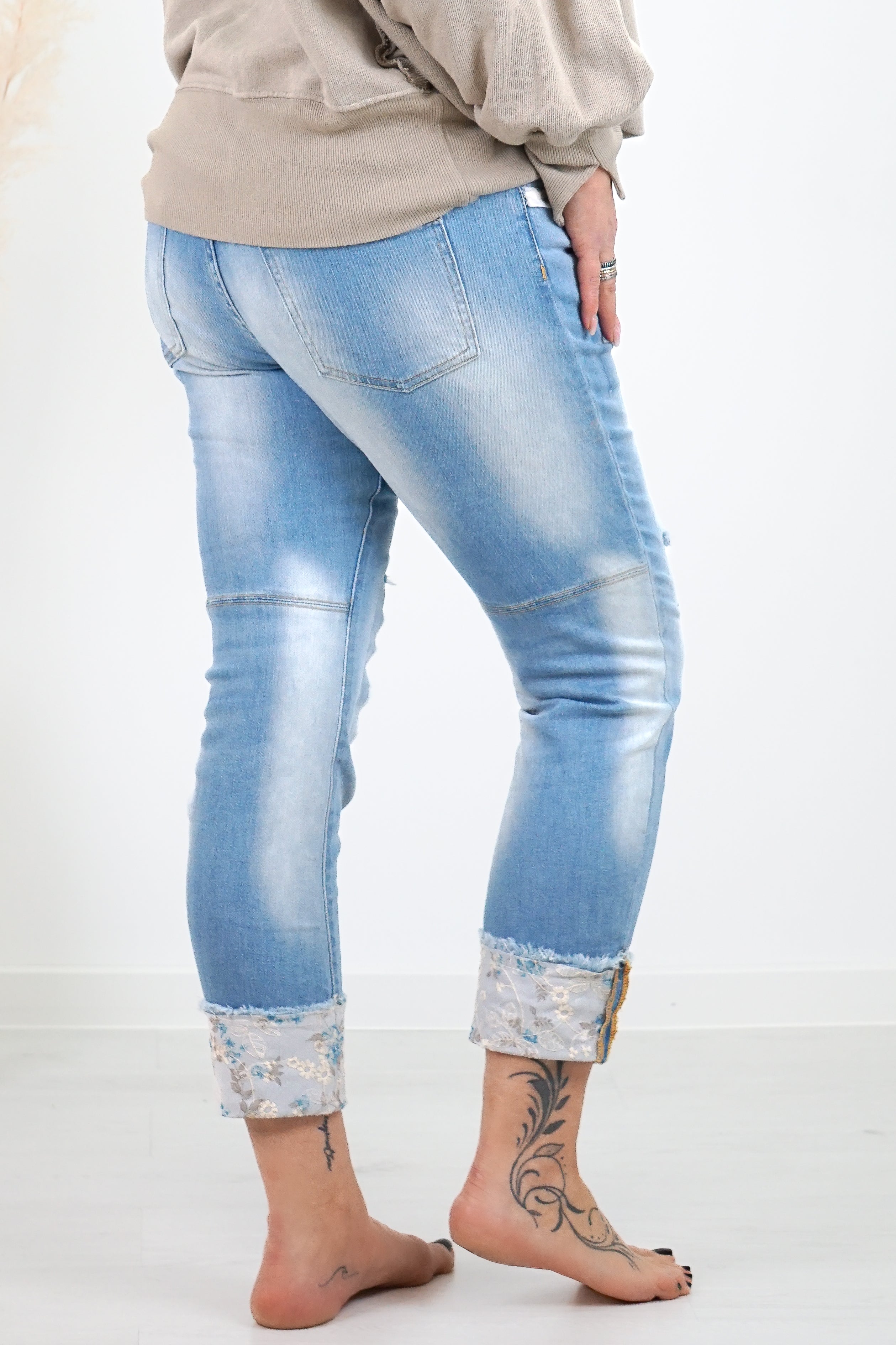 Sexy Woman Jeans "FLOWER"