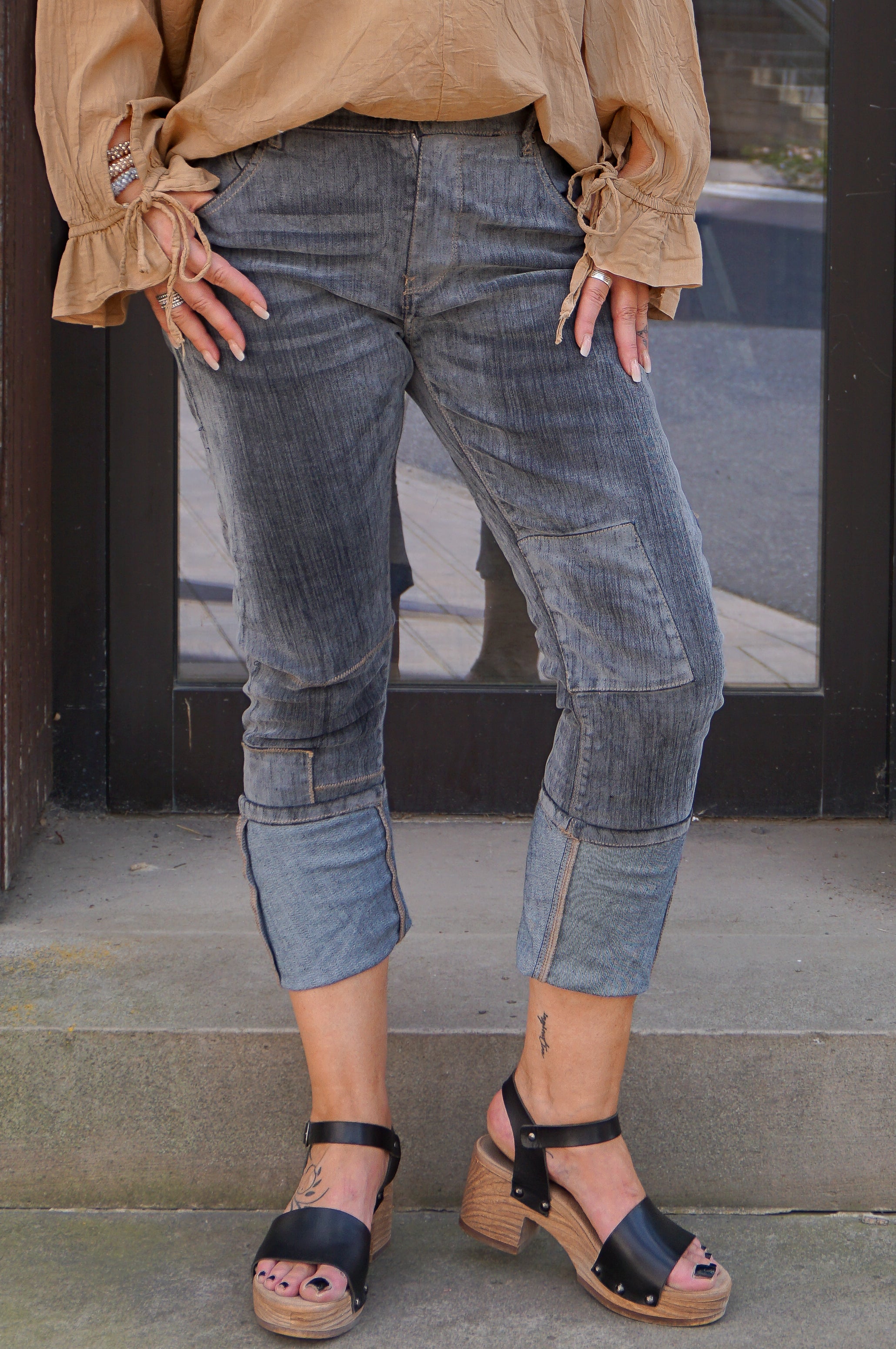 Sexy Woman Jeans mit cooler Waschung