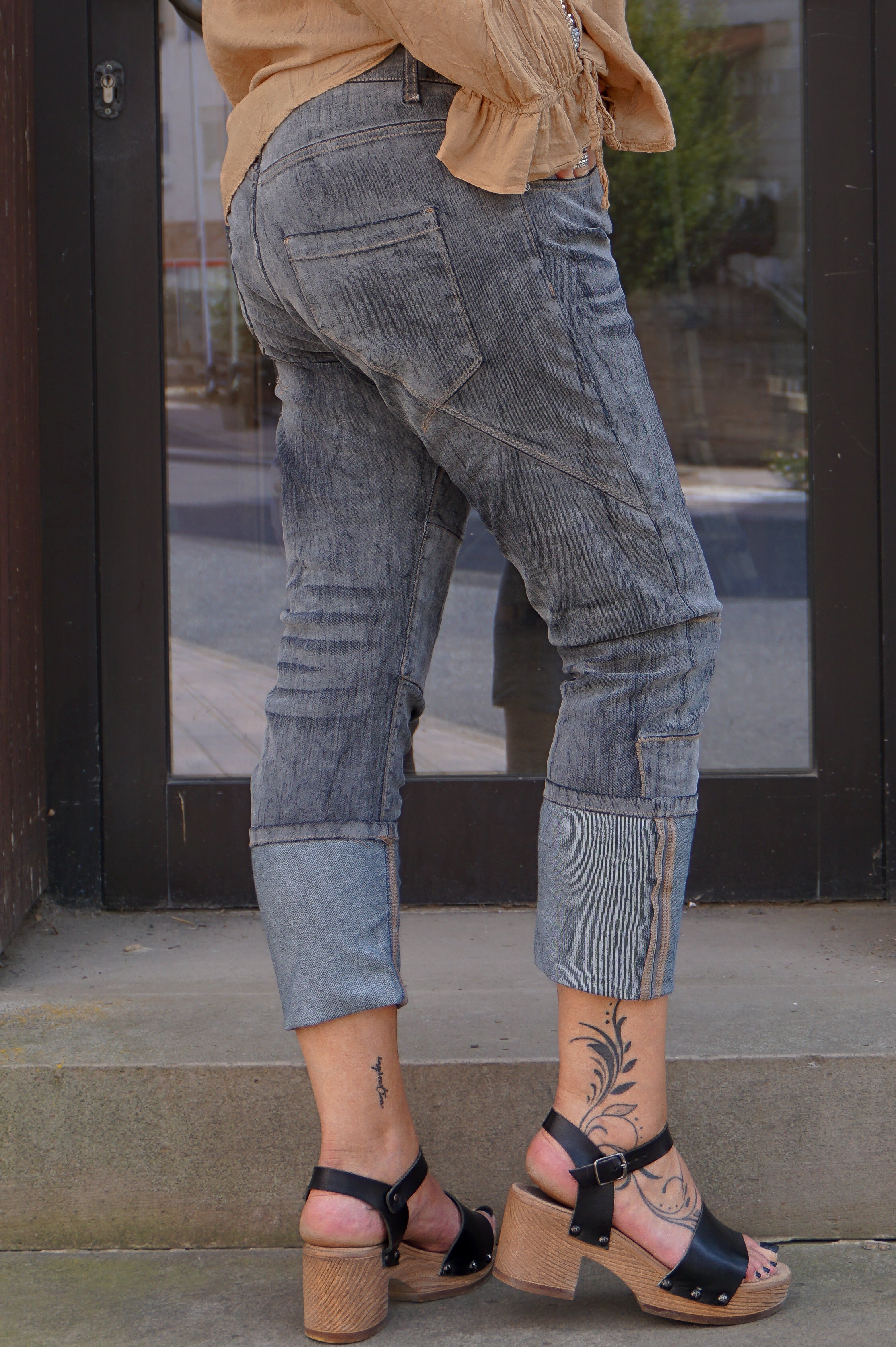 Sexy Woman Jeans mit cooler Waschung