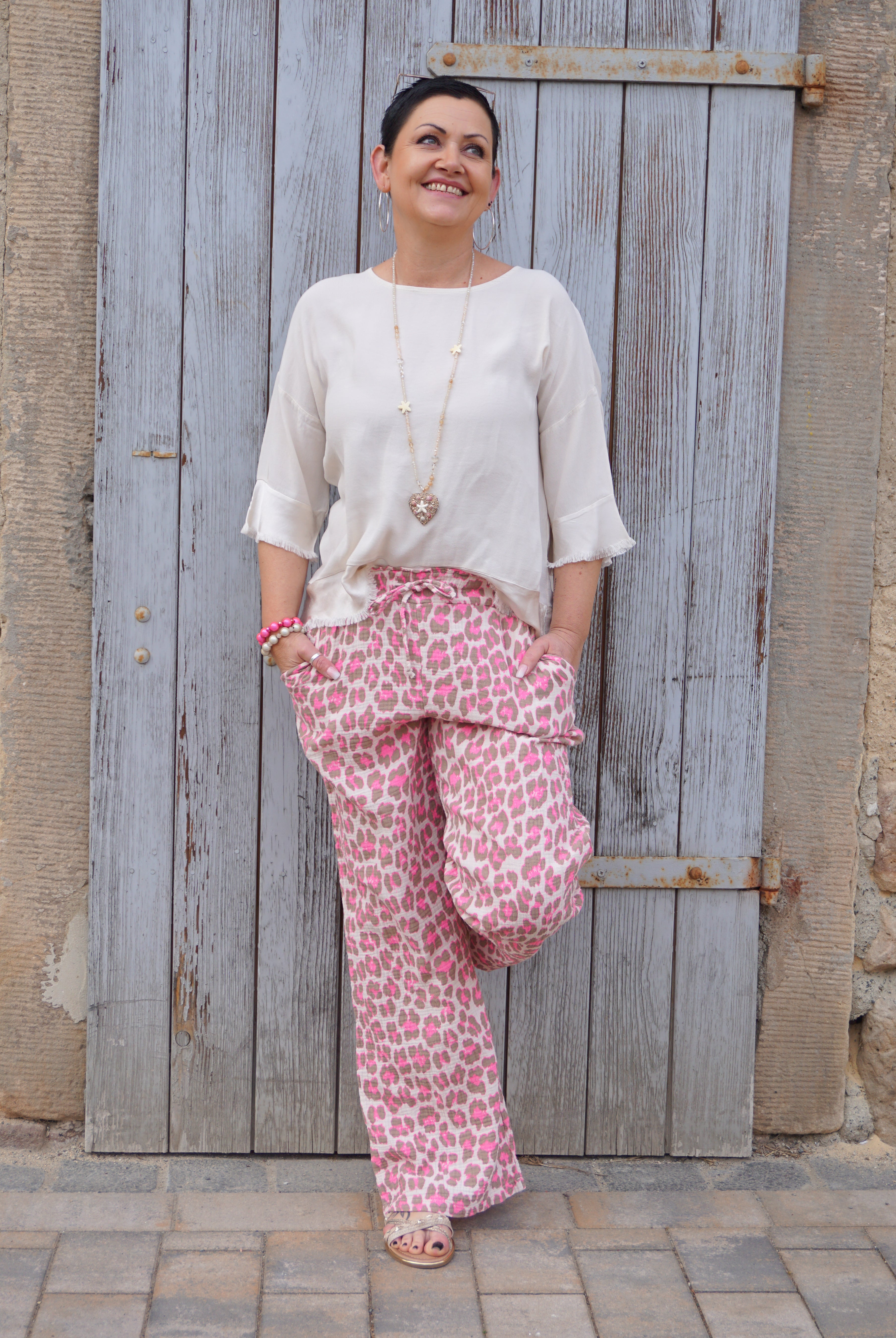 Musselin Hose „Leo“