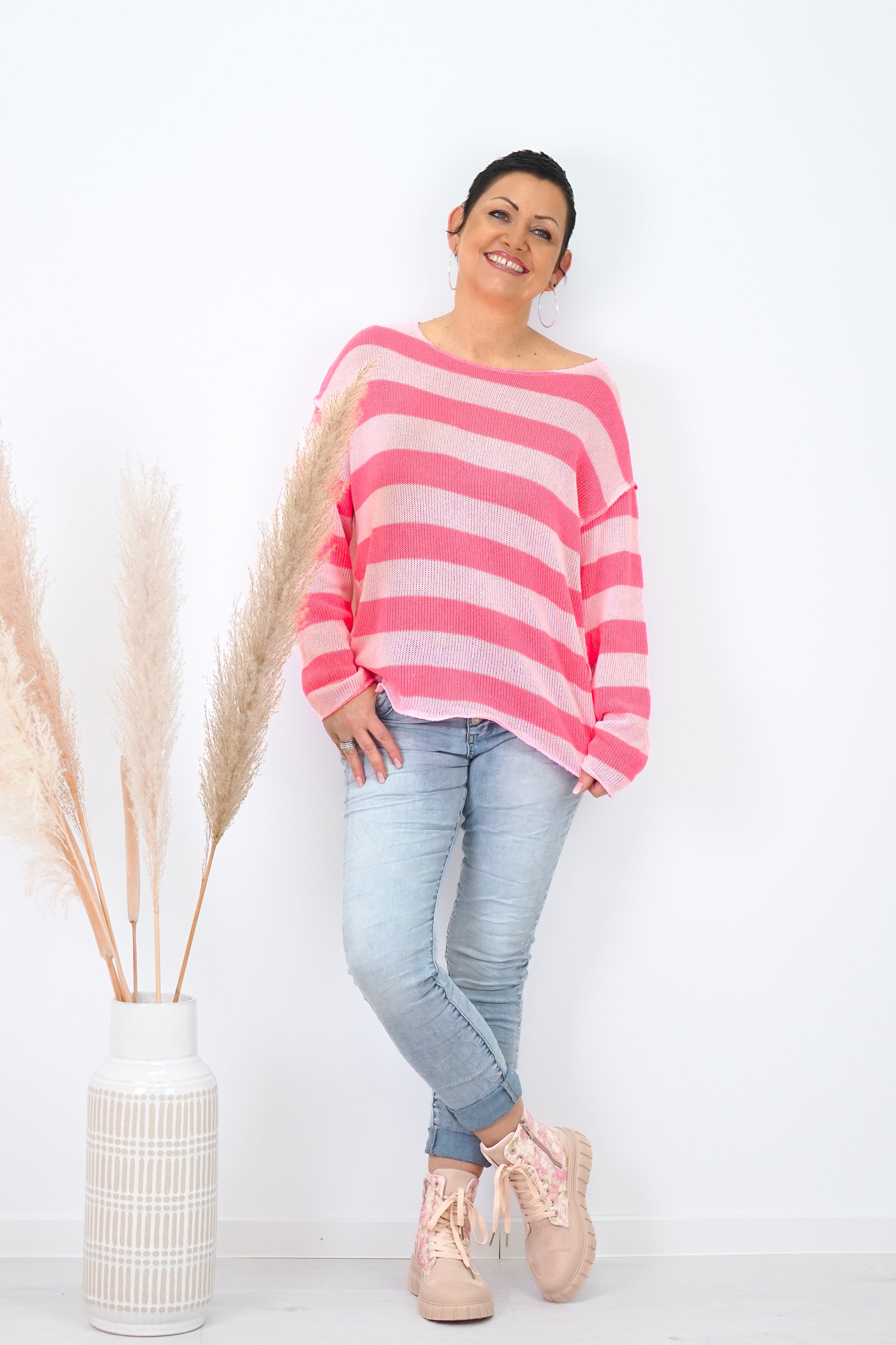 Hoher Sneaker "Blossom"