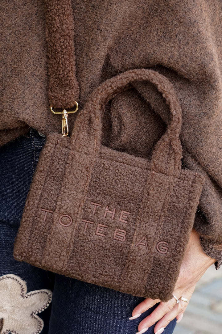 Teddy Tasche „Tote Bag“ small, schokobraun