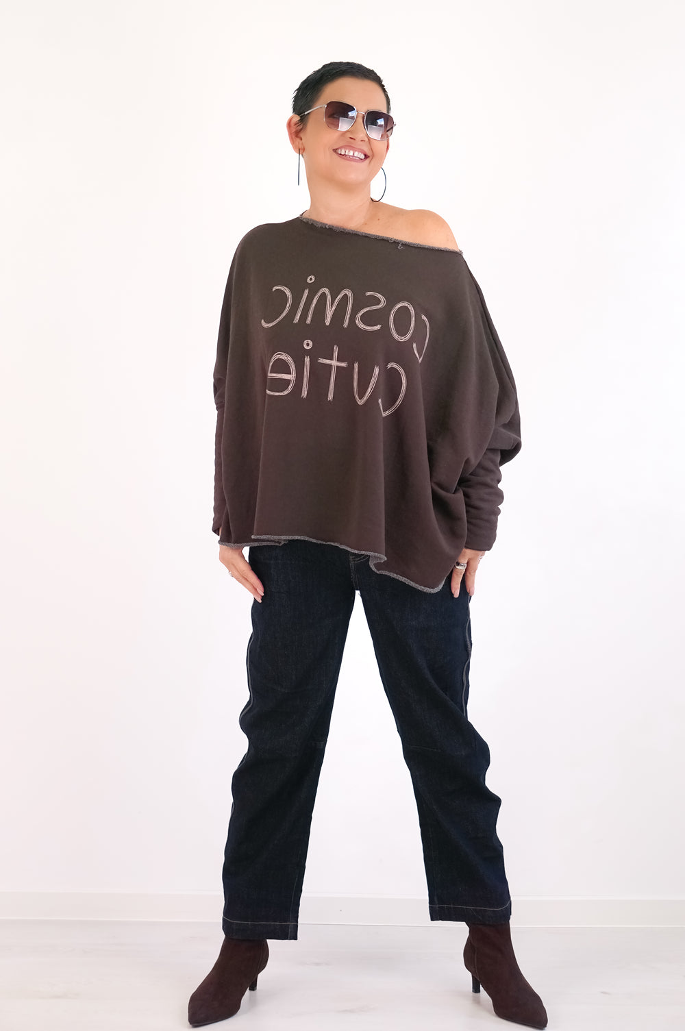 Susanne 172cm trägt Gr. 36 (regulär 38)