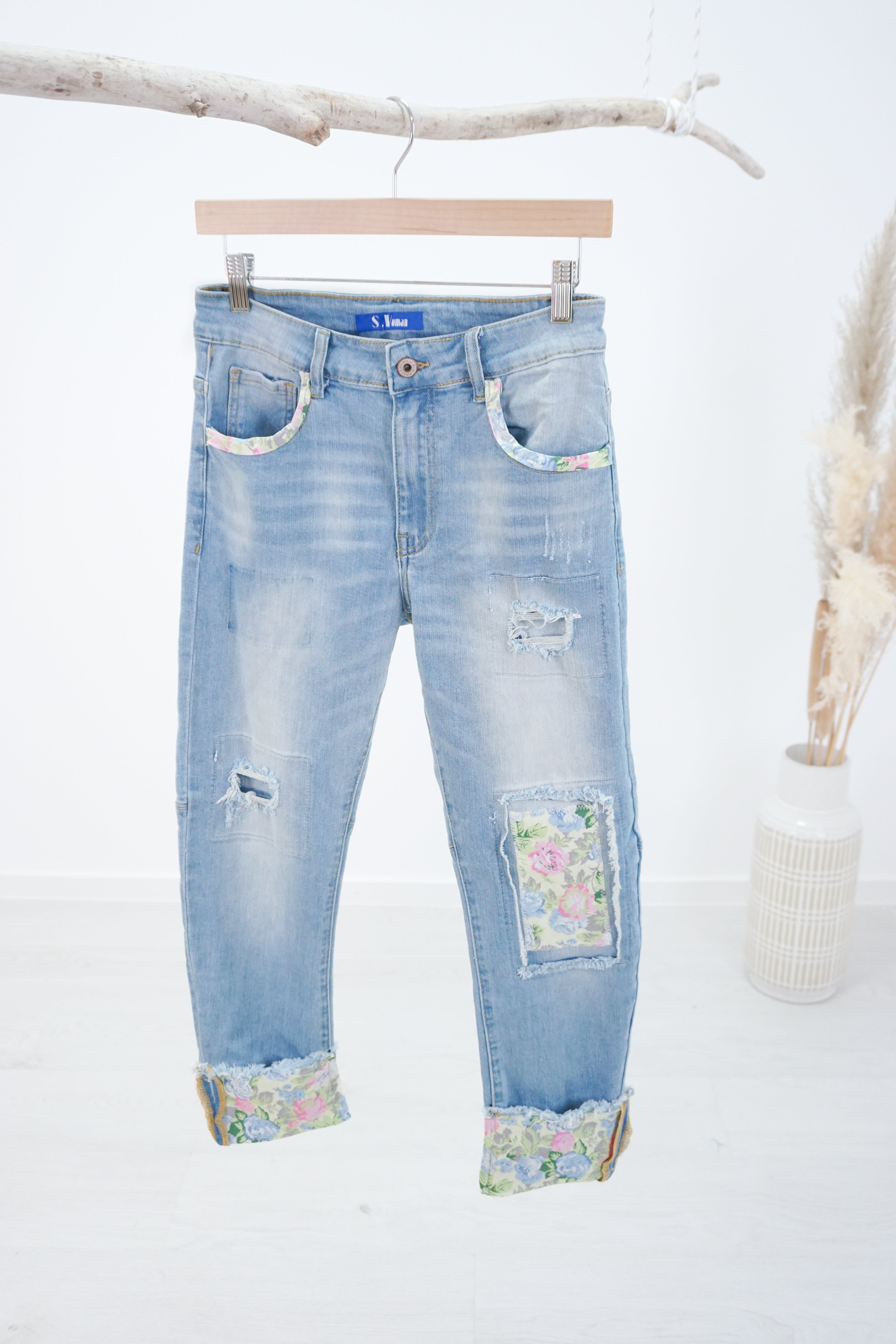 Sexy Woman Jeans "FLOWER"