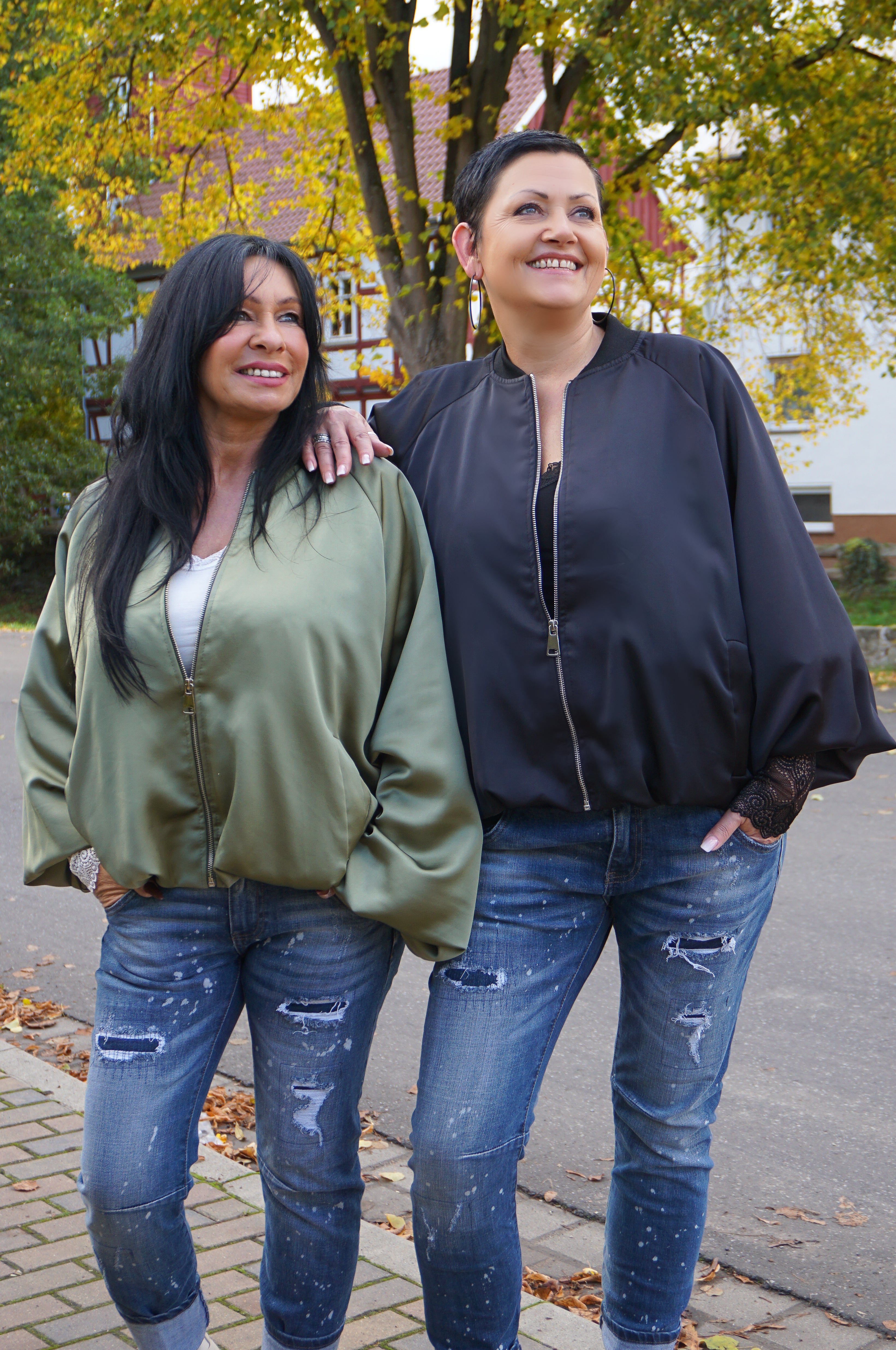 Blousonjacke, khaki