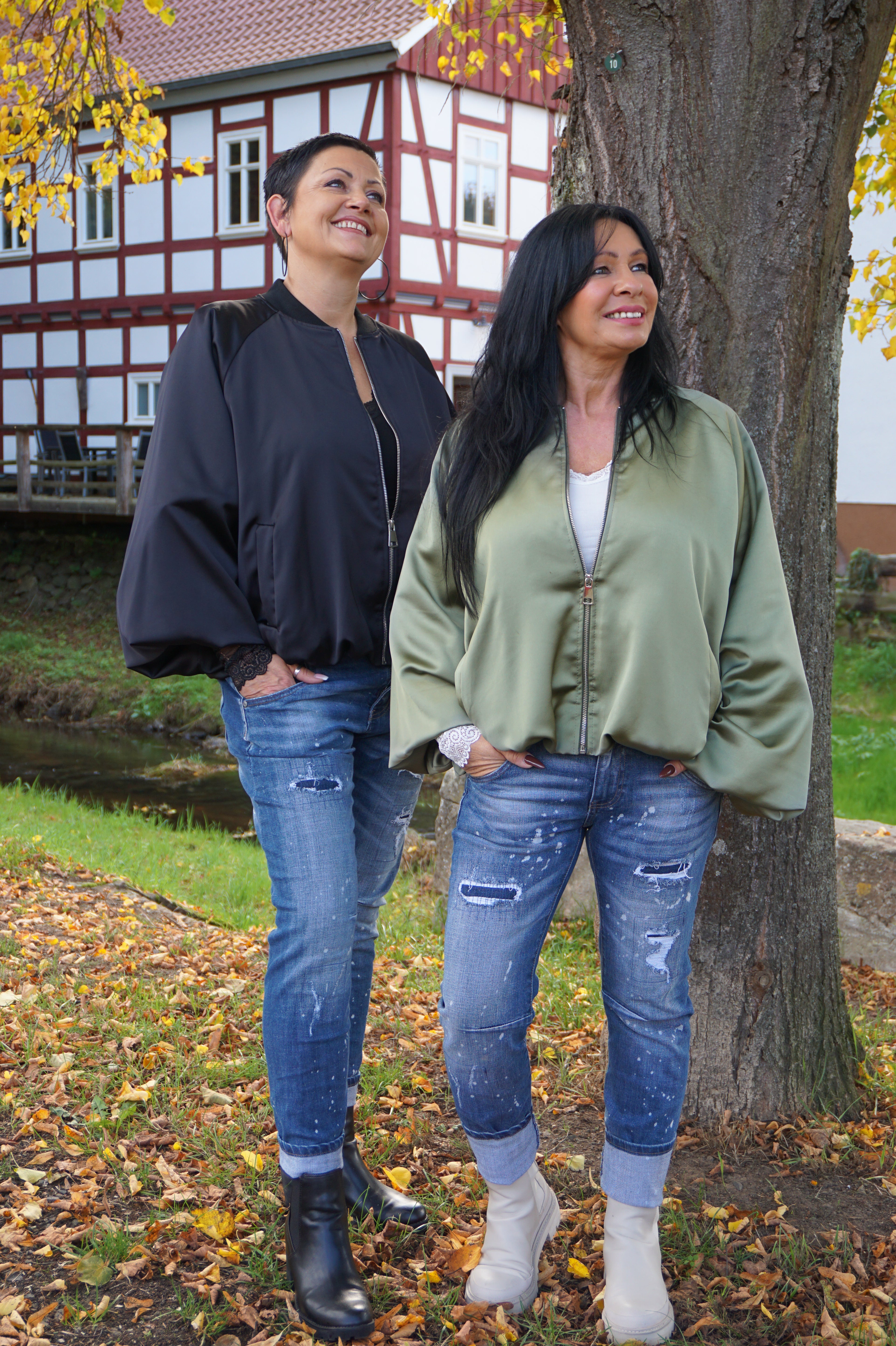 Blousonjacke, khaki