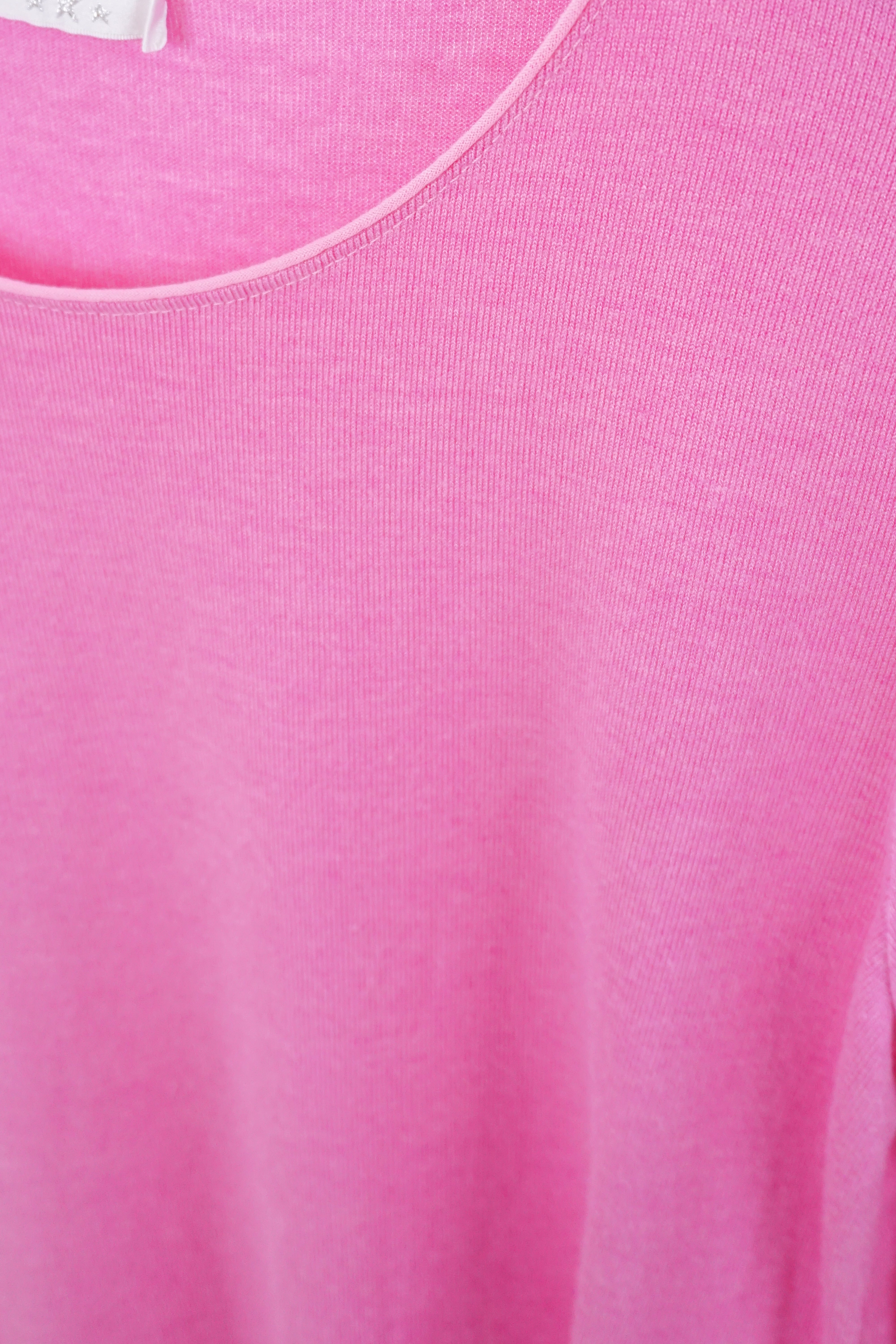 Leichter basic Feinstrickpulli, candy pink