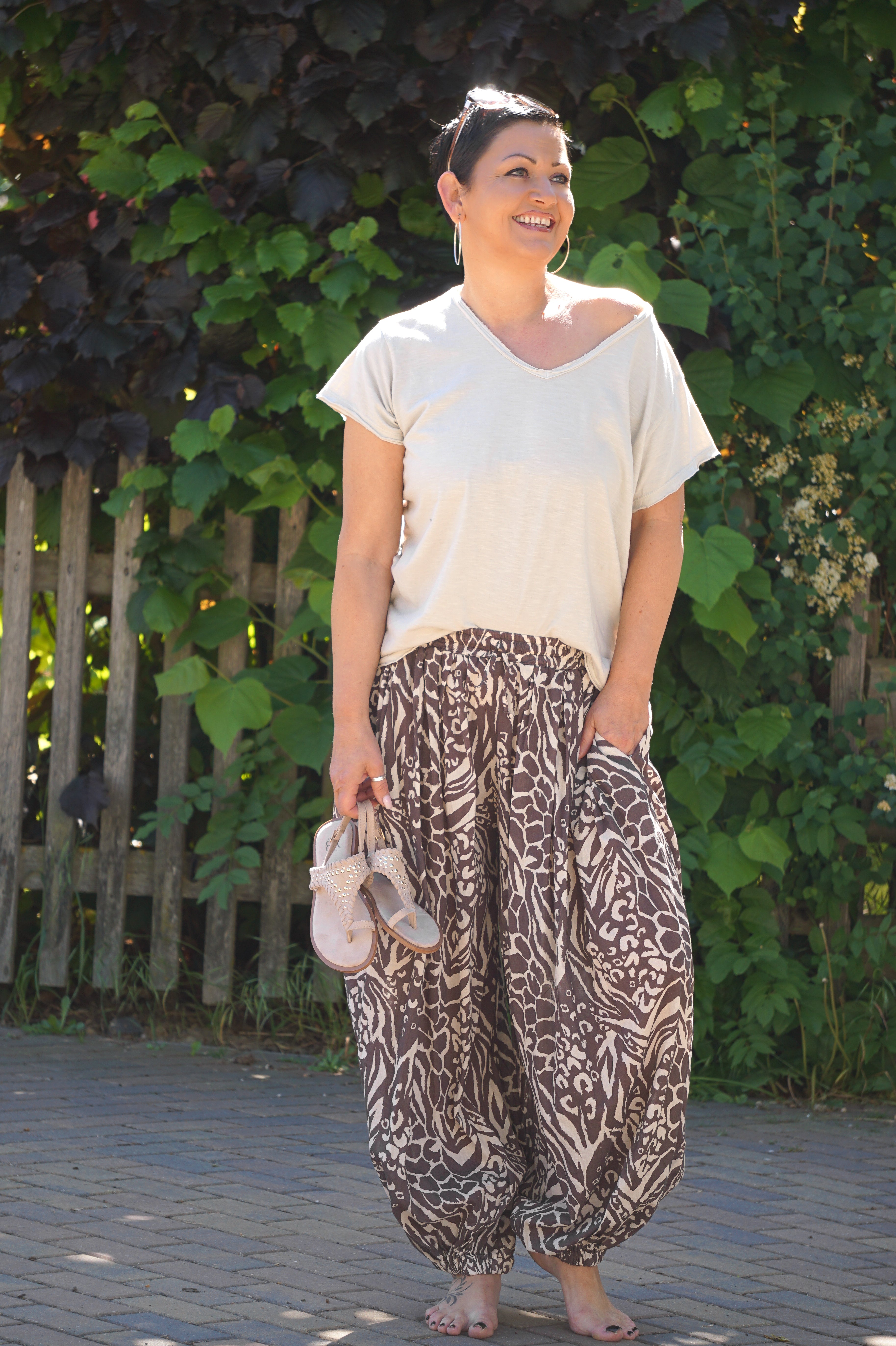 Basic T-Shirt, beige