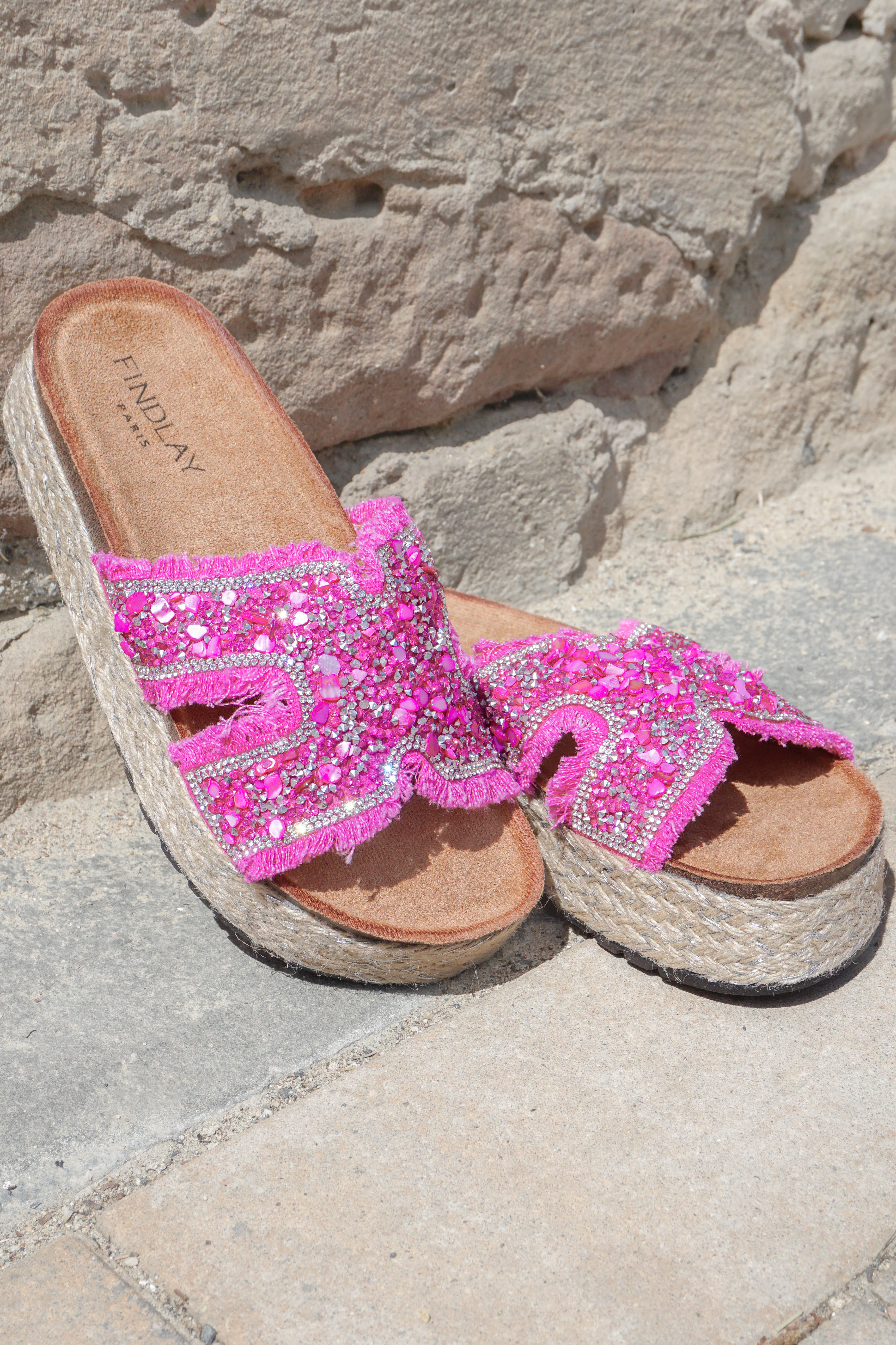 Plateau Pantolette, pink