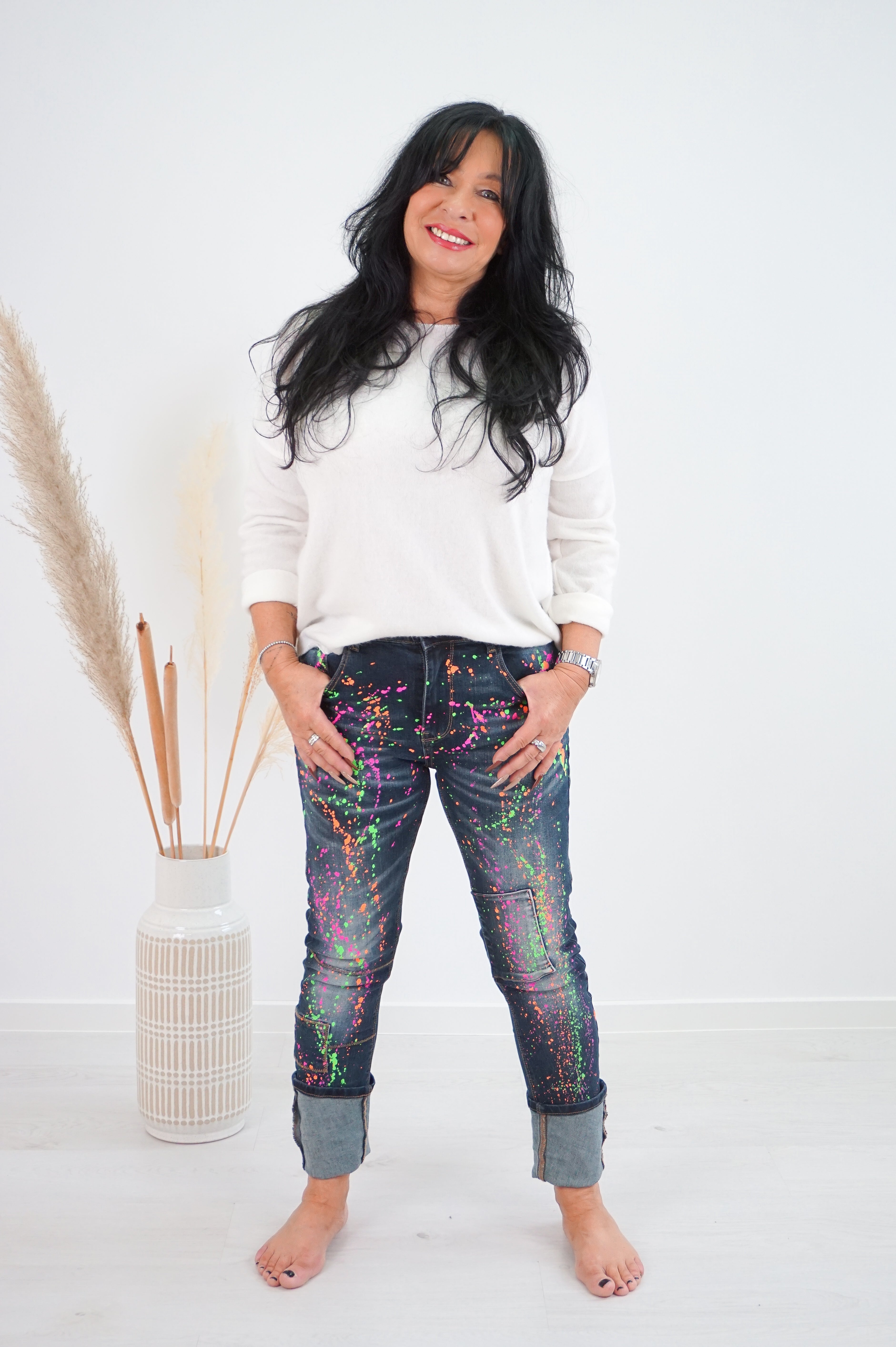 Sexy Woman Jeans „splash“