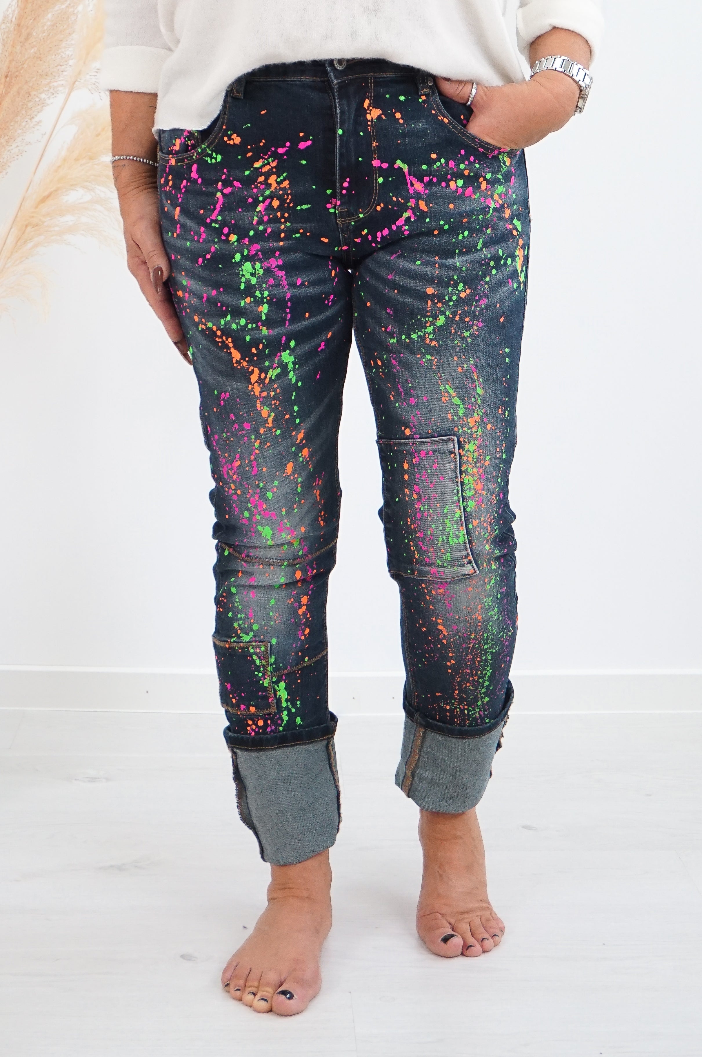 Sexy Woman Jeans „splash“