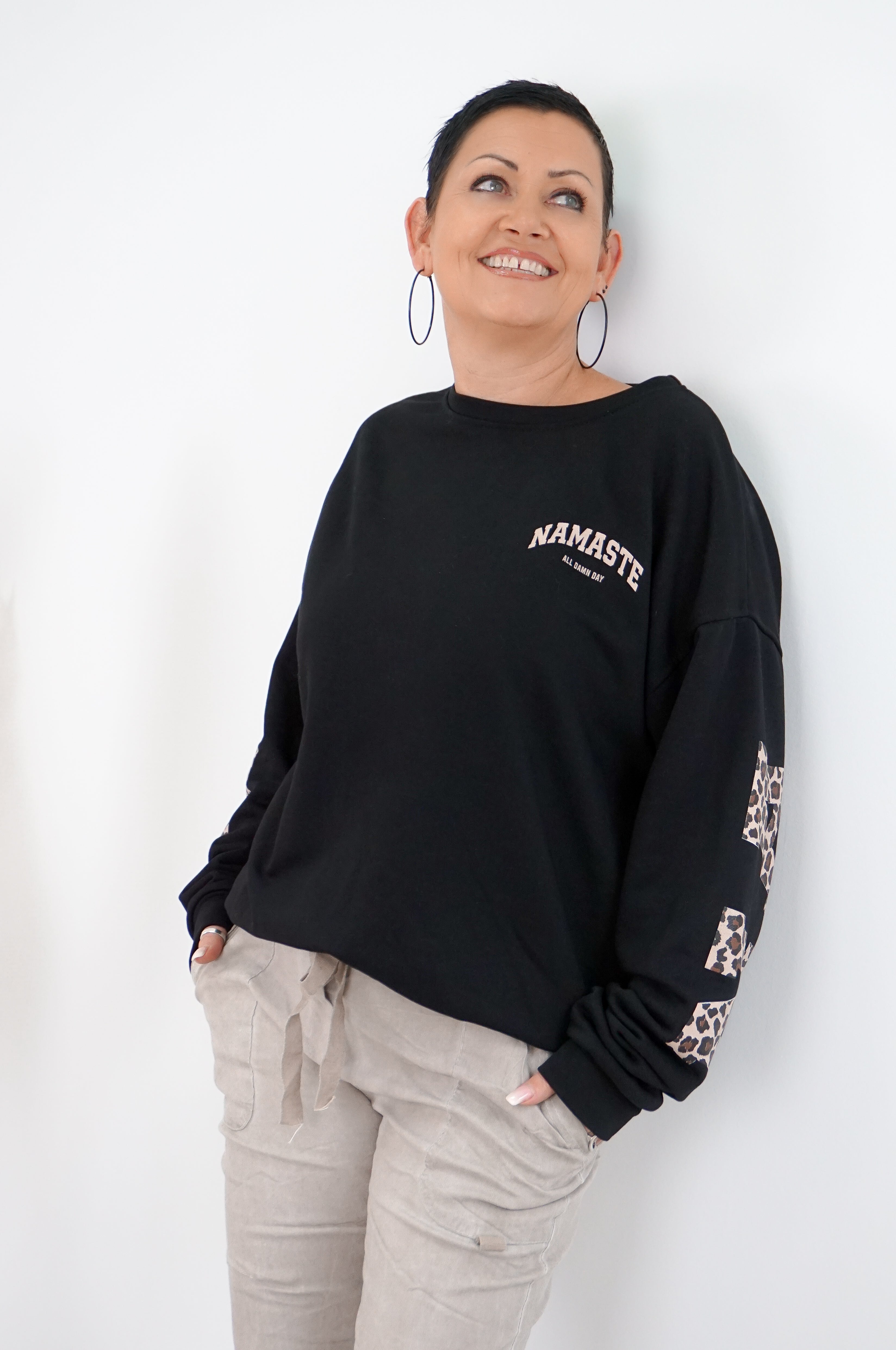 Sweatshirt "Leo Namaste“