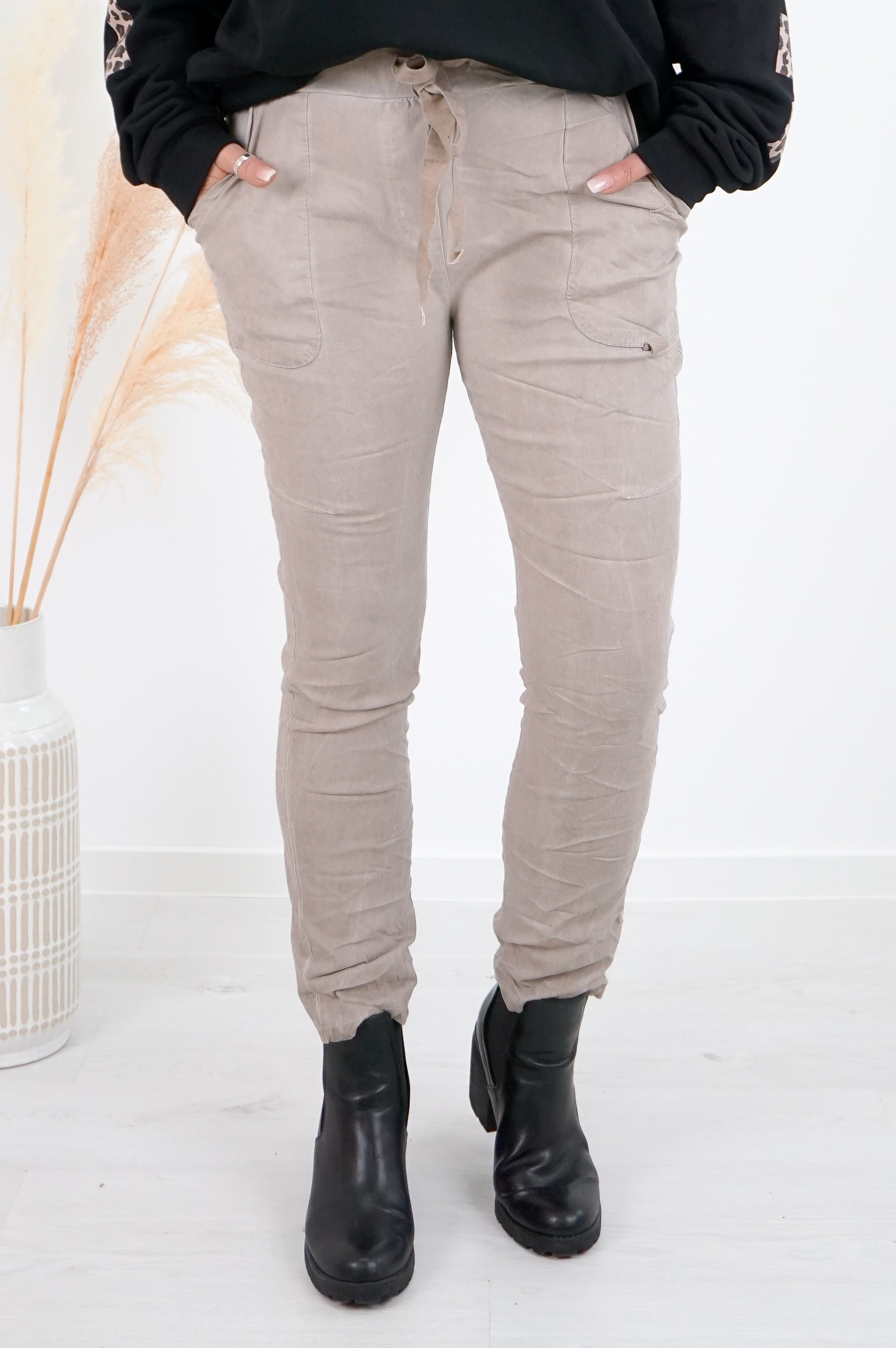 Basic Jogpant, beige