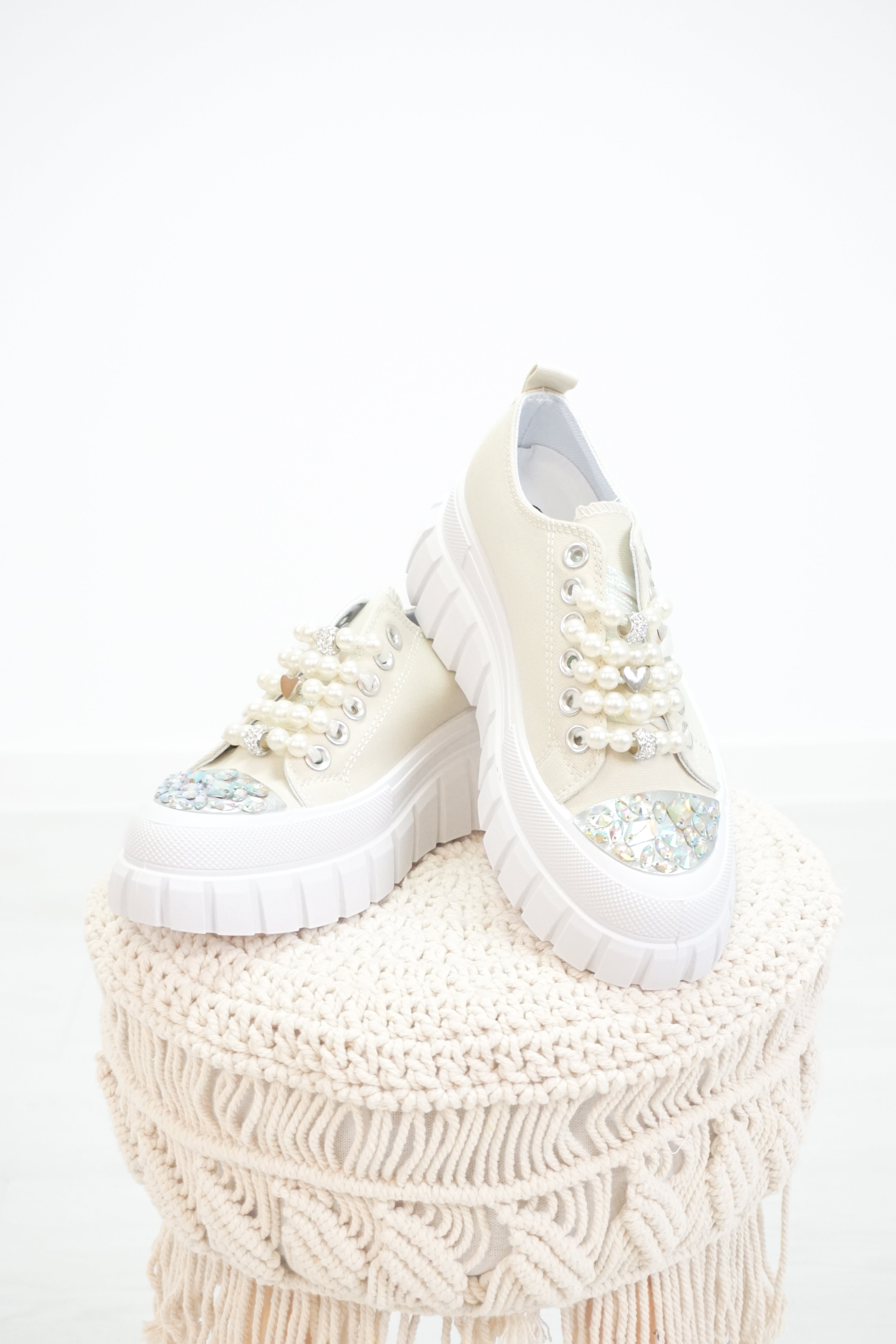 Sneaker "crystal Glam"