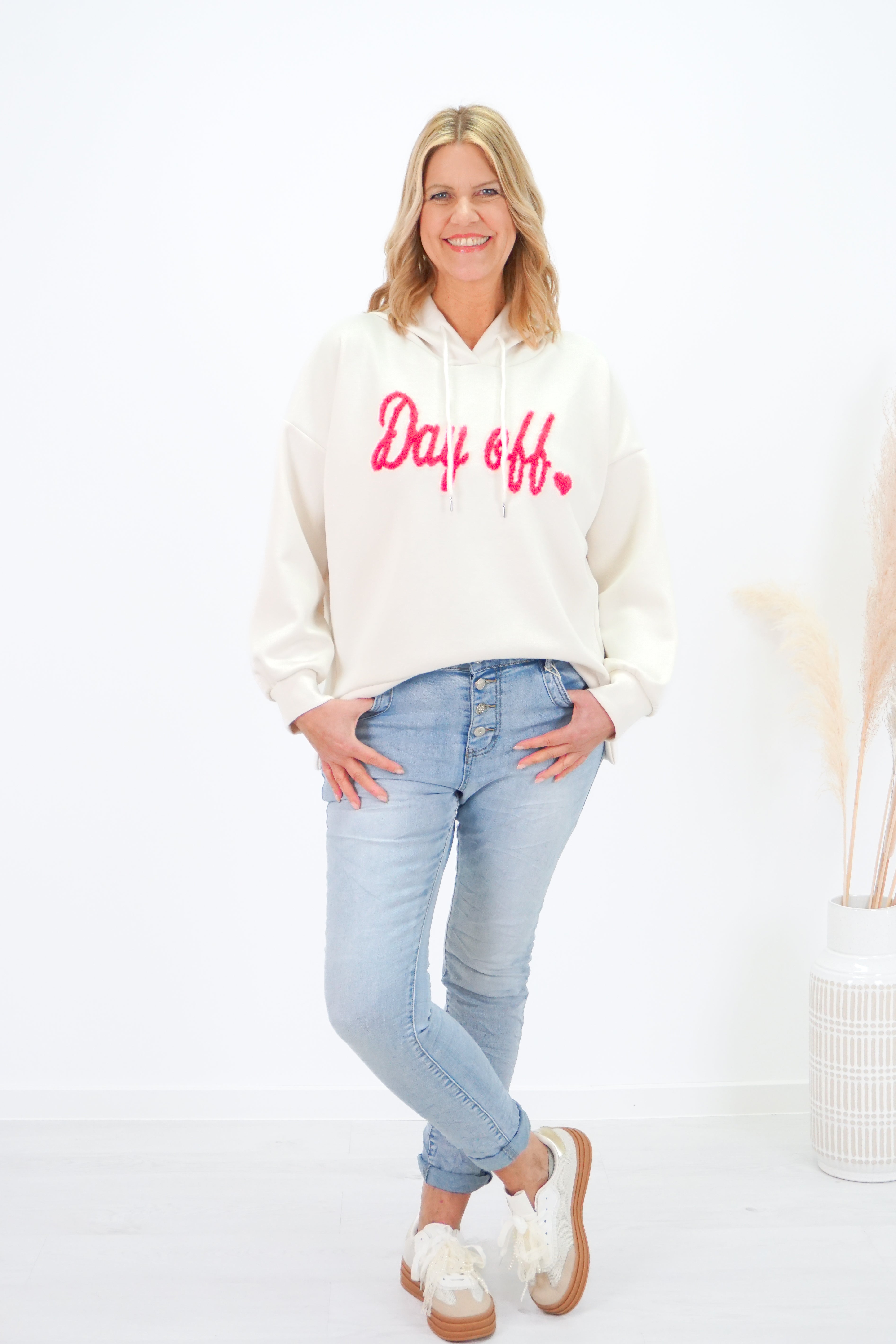 Jewelly Jeans in heller Waschung