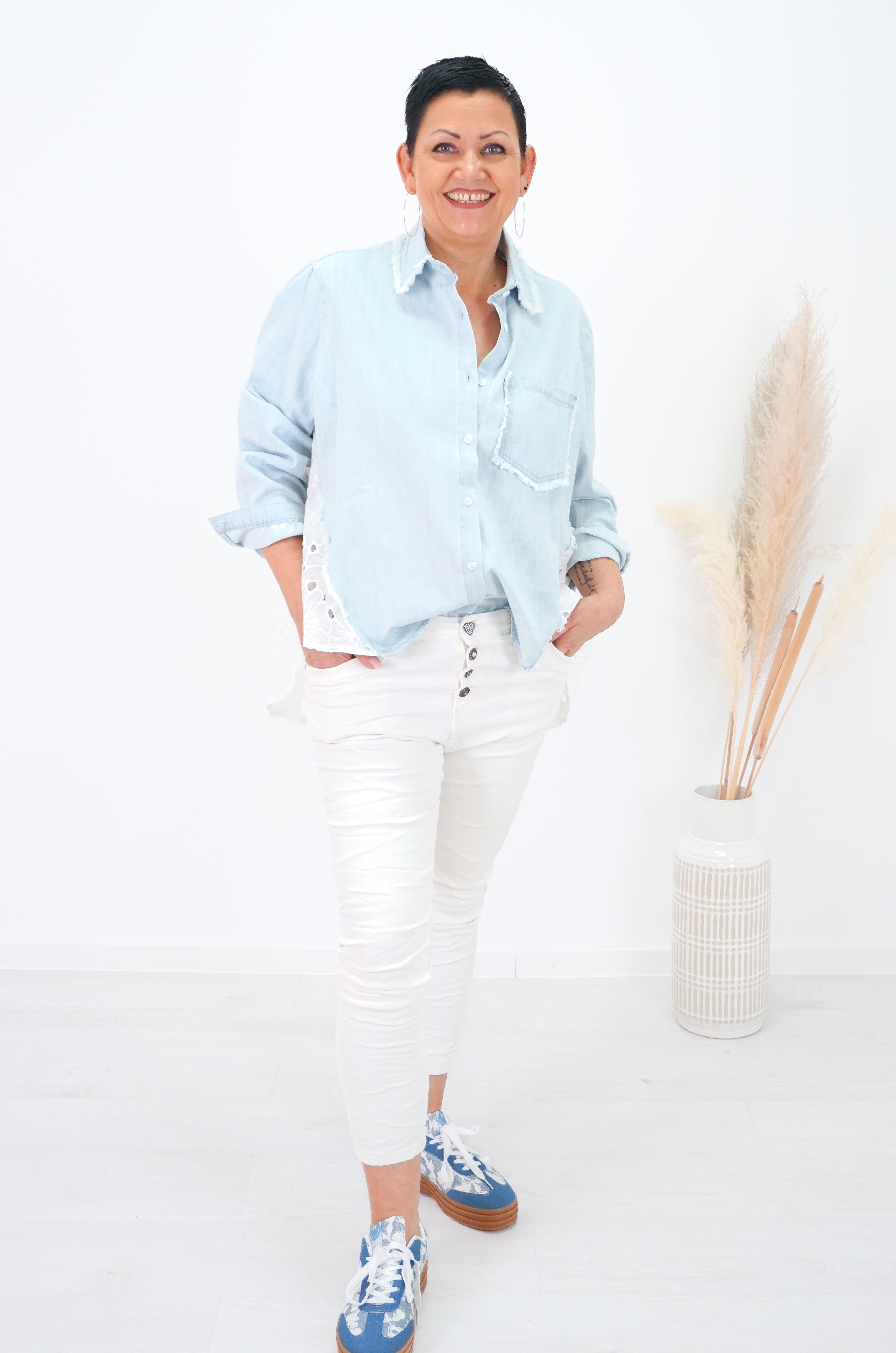Sneaker "romantic jeans"