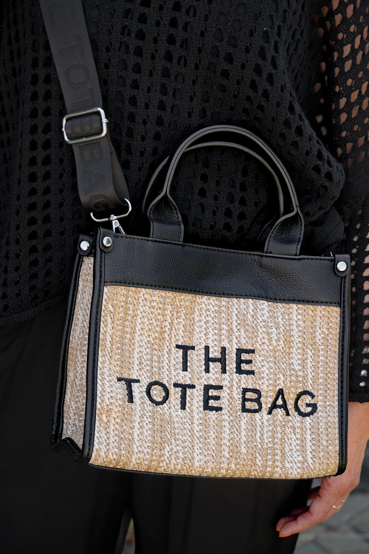 Tasche „Tote Bag“ medium, Bask/schwarz