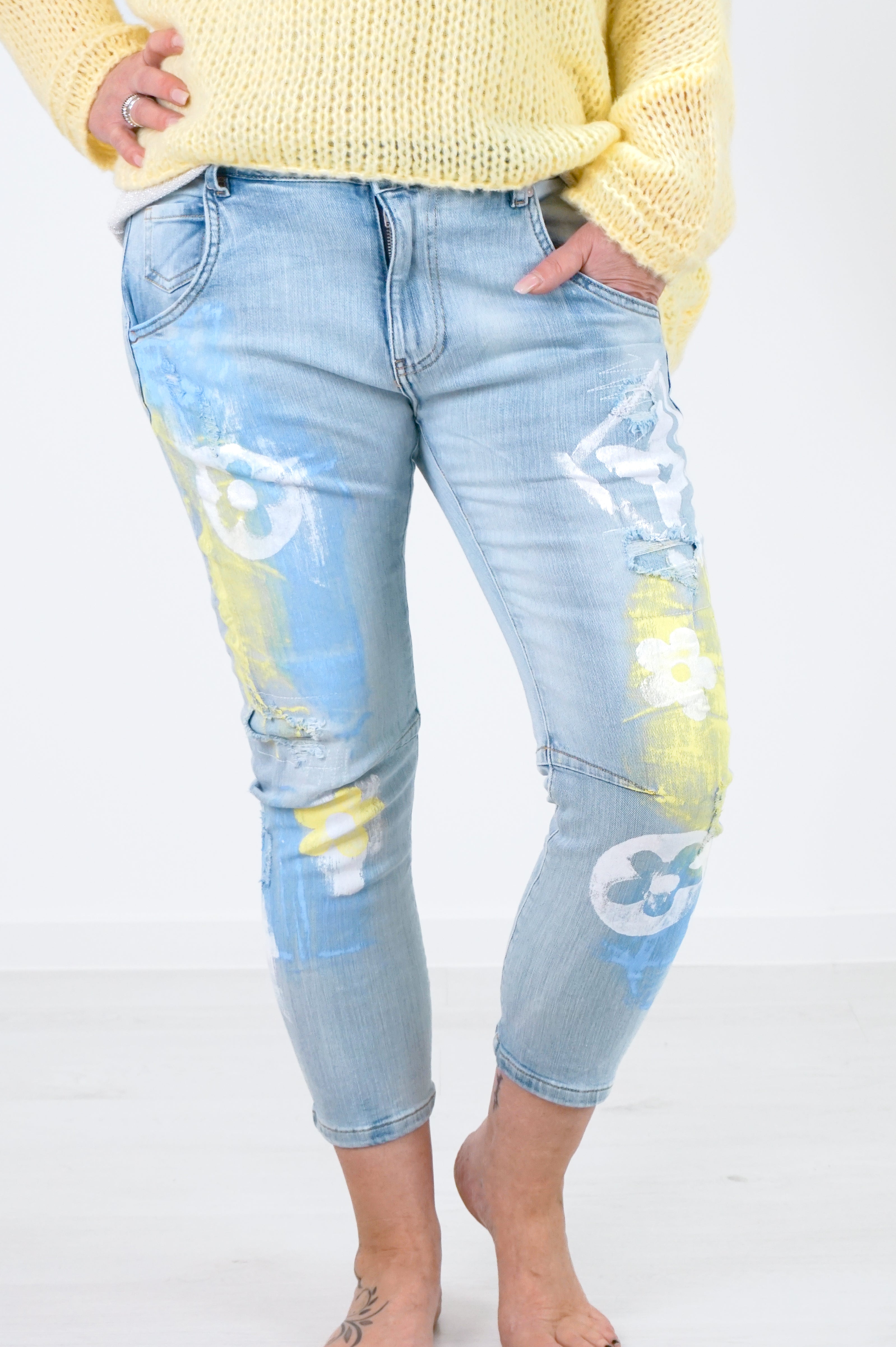 Sexy Woman 7/8 Jeans “elements“