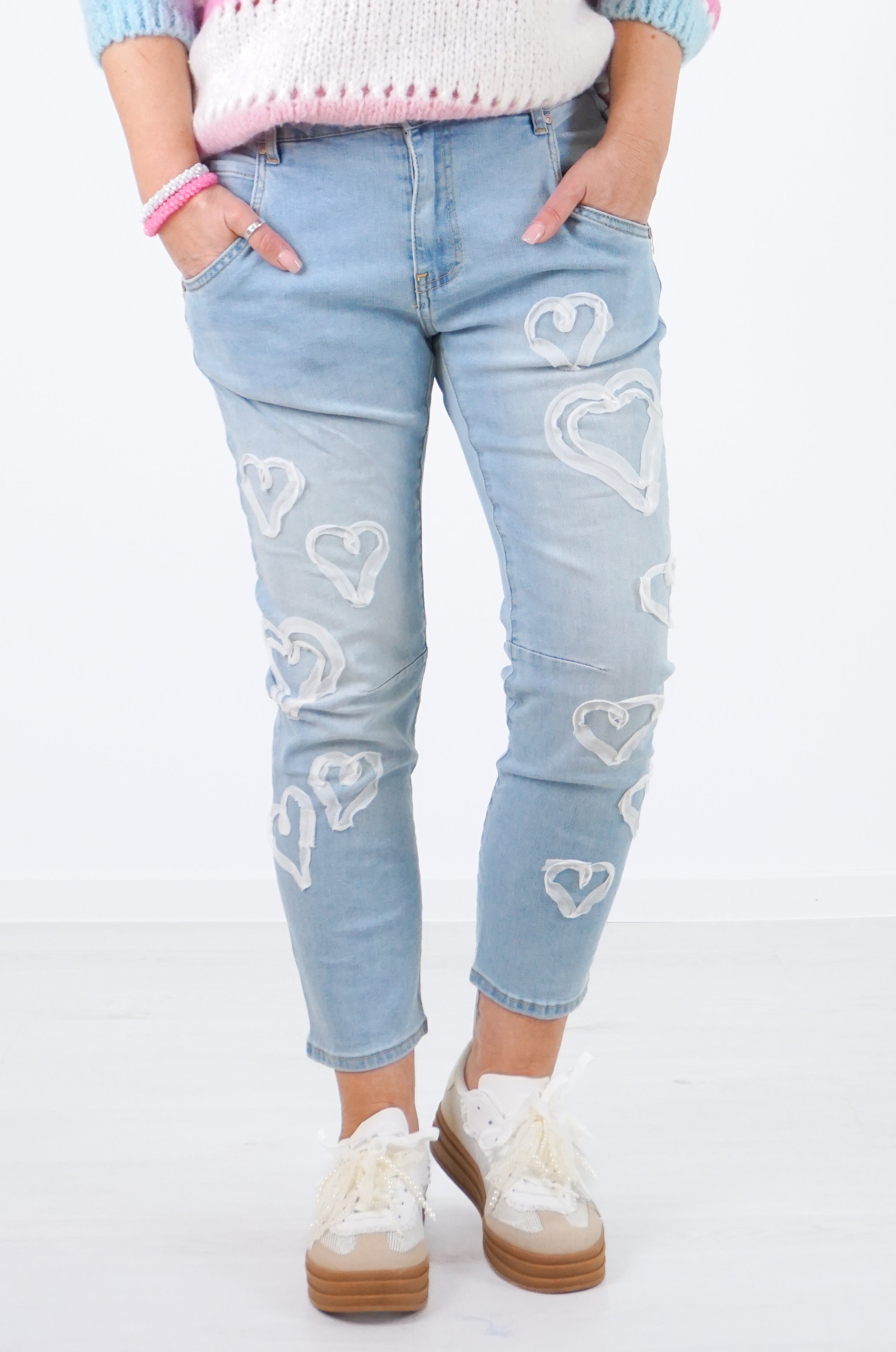 Sexy Woman Jeans “hearts“