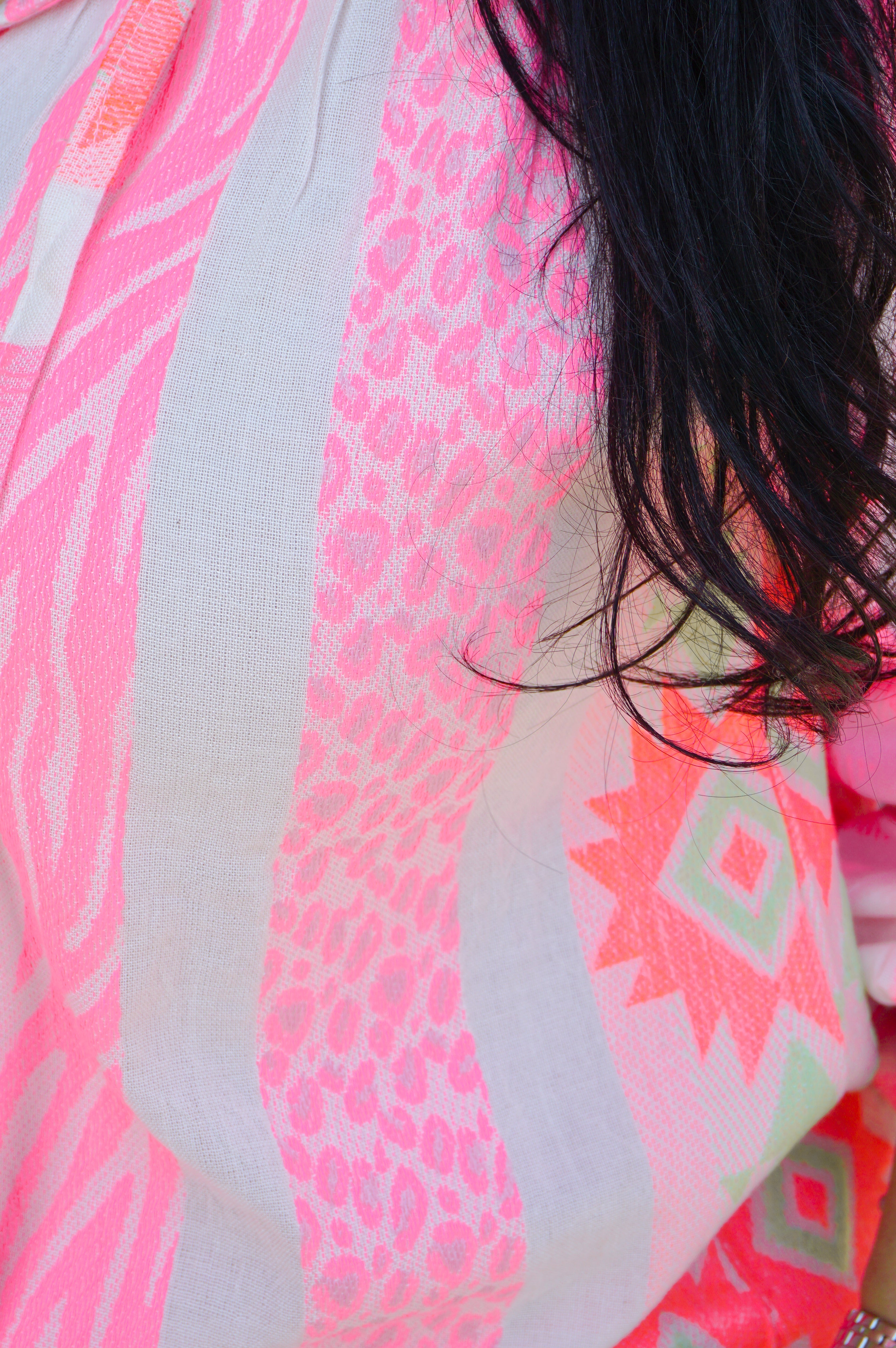 Bluse mit verspieltem Print